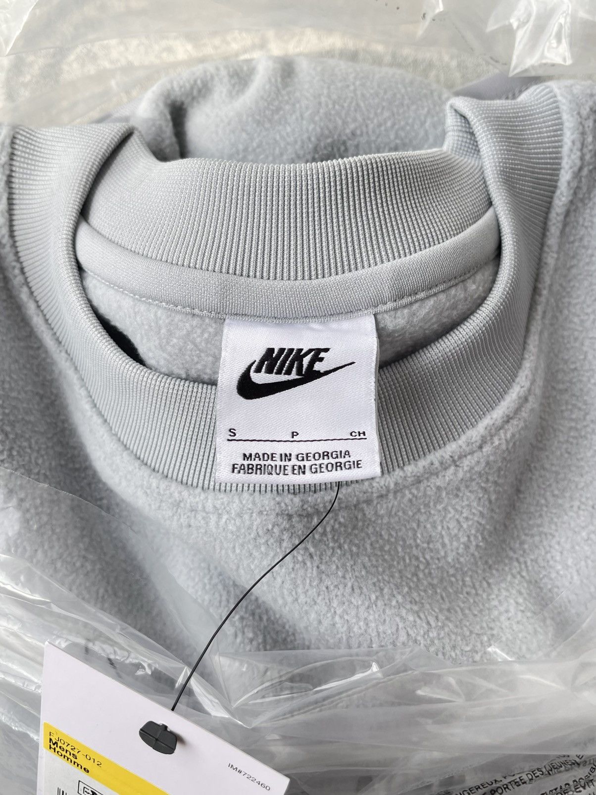Nike × Nike ACG × Vintage Nike Fleece Center Swoosh Sweatshirt - NWT Size US S / EU 44-46 / 1 - 8 Thumbnail