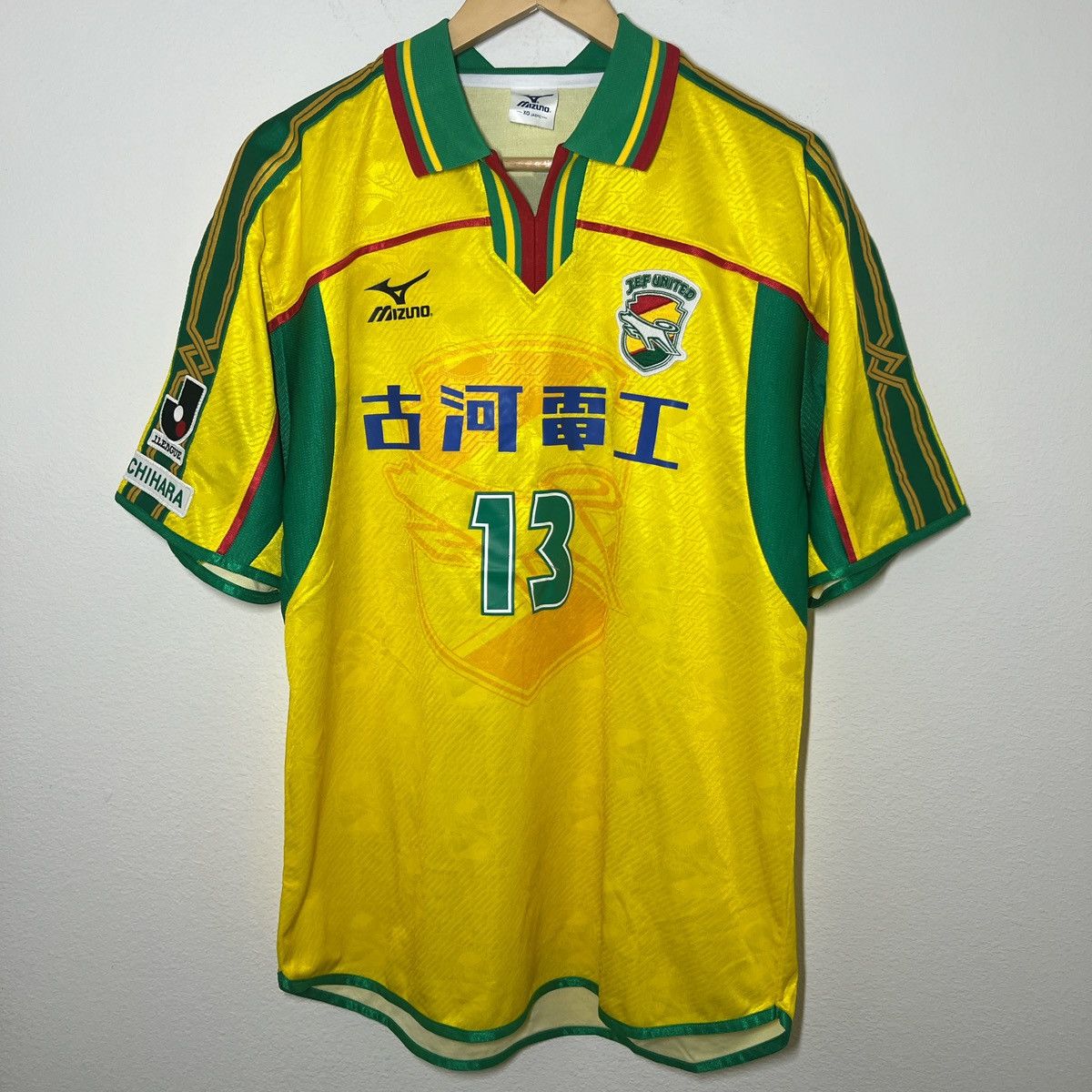 Mizuno × Vintage Jef United Home 1993 Littbarski #10 Soccer Jersey