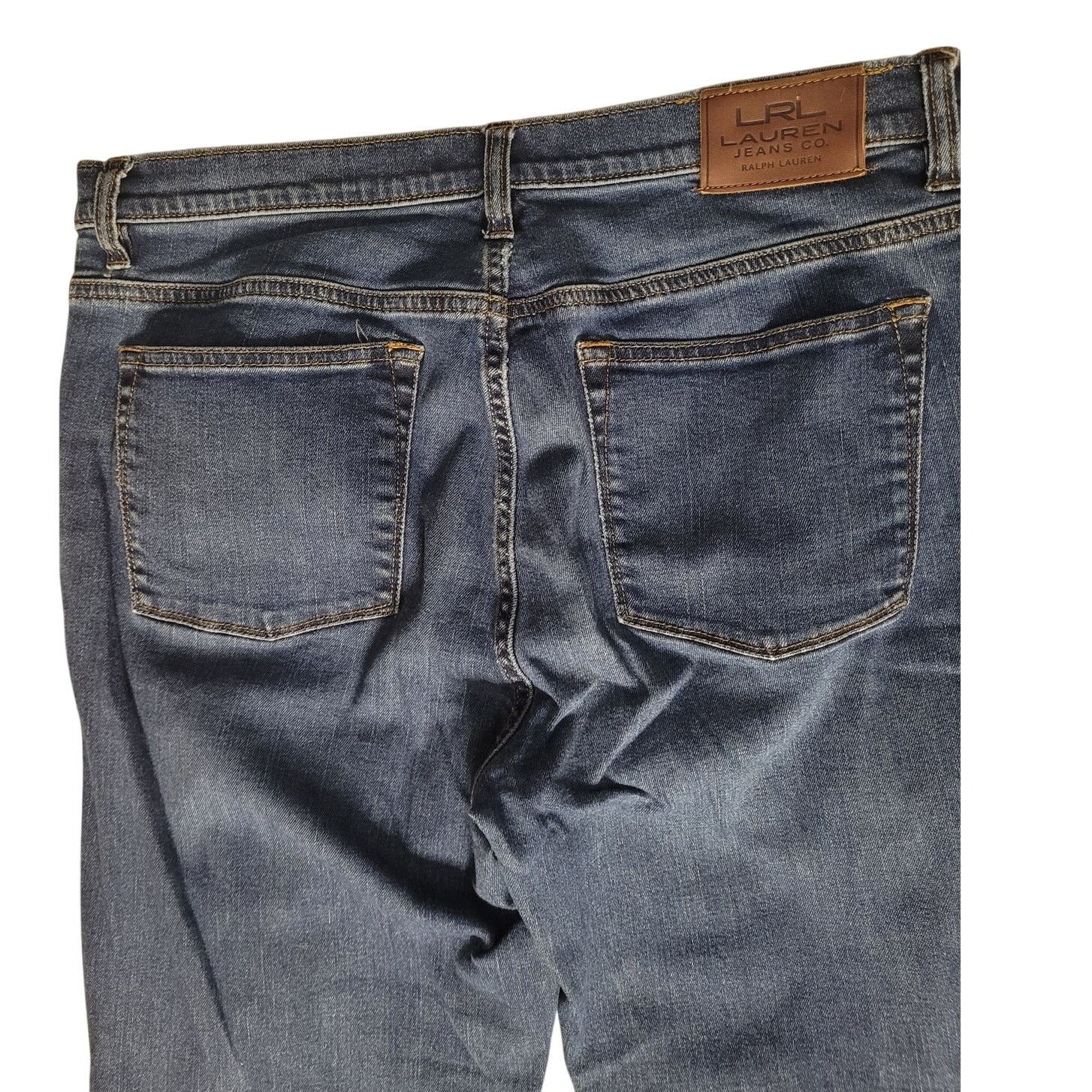 Ralph Lauren Ralph Lauren Jeans Women Classic Bootcut JMed Indigo Sz 14 Size 36" / US 14 / IT 50 - 4 Thumbnail