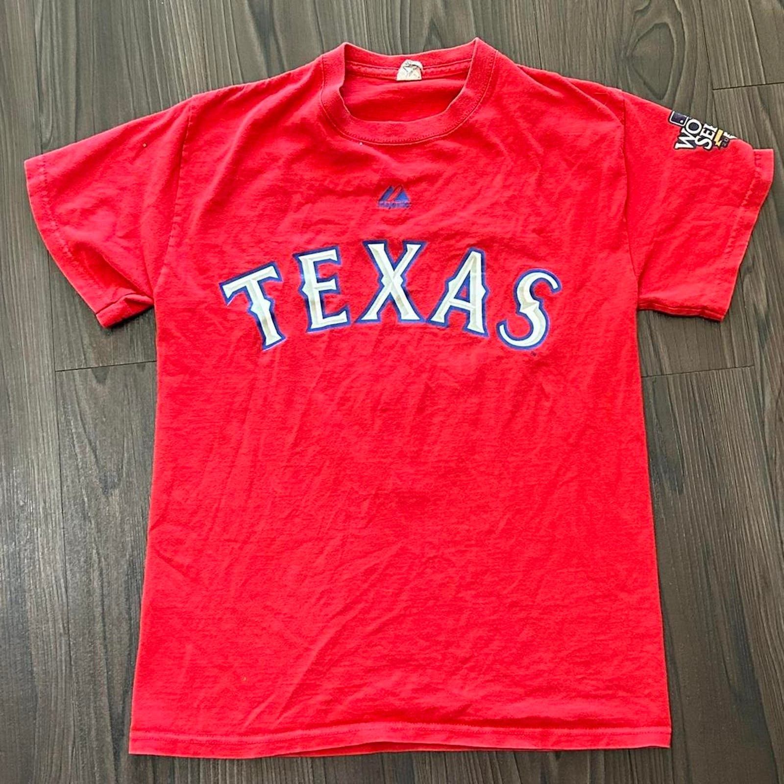 MLB Texas Rangers World Series 2010 Graphic Tee Size US S / EU 44-46 / 1 - 1 Thumbnail