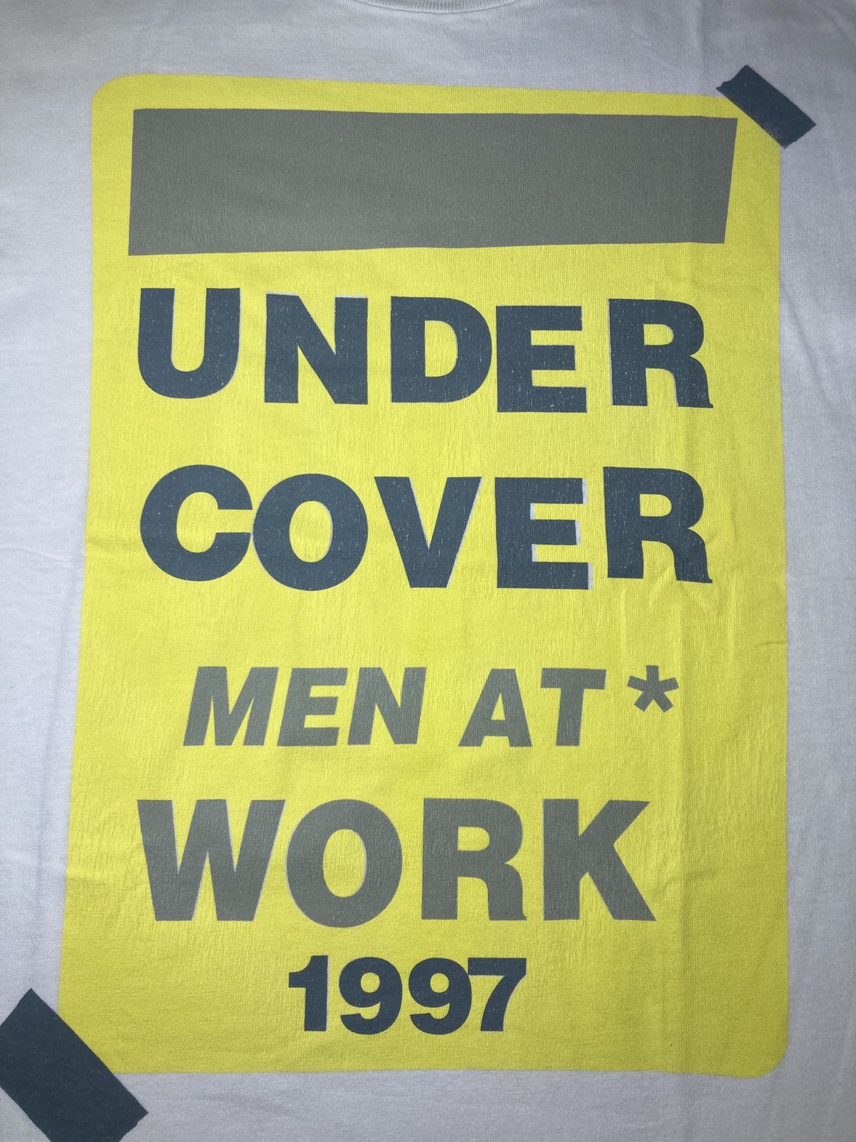 Undercover SS97 Undercover Men at Work Tee 1997 Elephant 90s Vintage OG Size US M / EU 48-50 / 2 - 3 Thumbnail