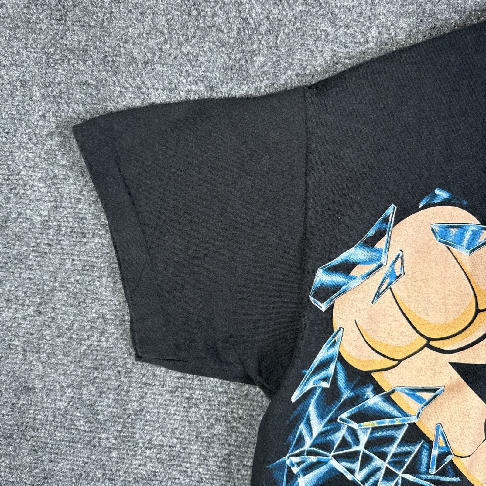 Vintage Vintage Astro Boy Shirt Mens Medium Black 90s Shattered Glas Size US M / EU 48-50 / 2 - 5 Thumbnail