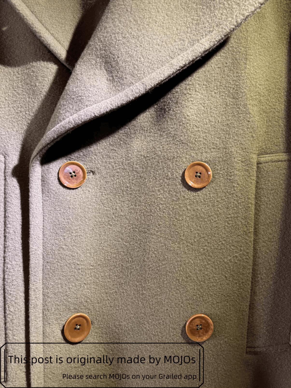 Lemaire Sz 50 Lemaire OS Wool Coat mojos572626 Size US M / EU 48-50 / 2 - 4 Thumbnail