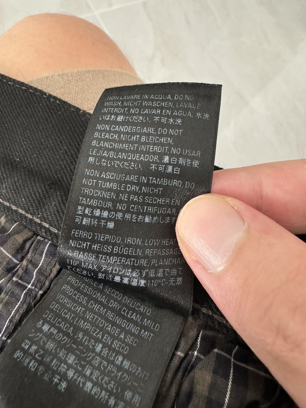 Balenciaga *RARE* RUNWAY BLACK TORN DENIM Sz. S Size US 32 / EU 48 - 10 Thumbnail