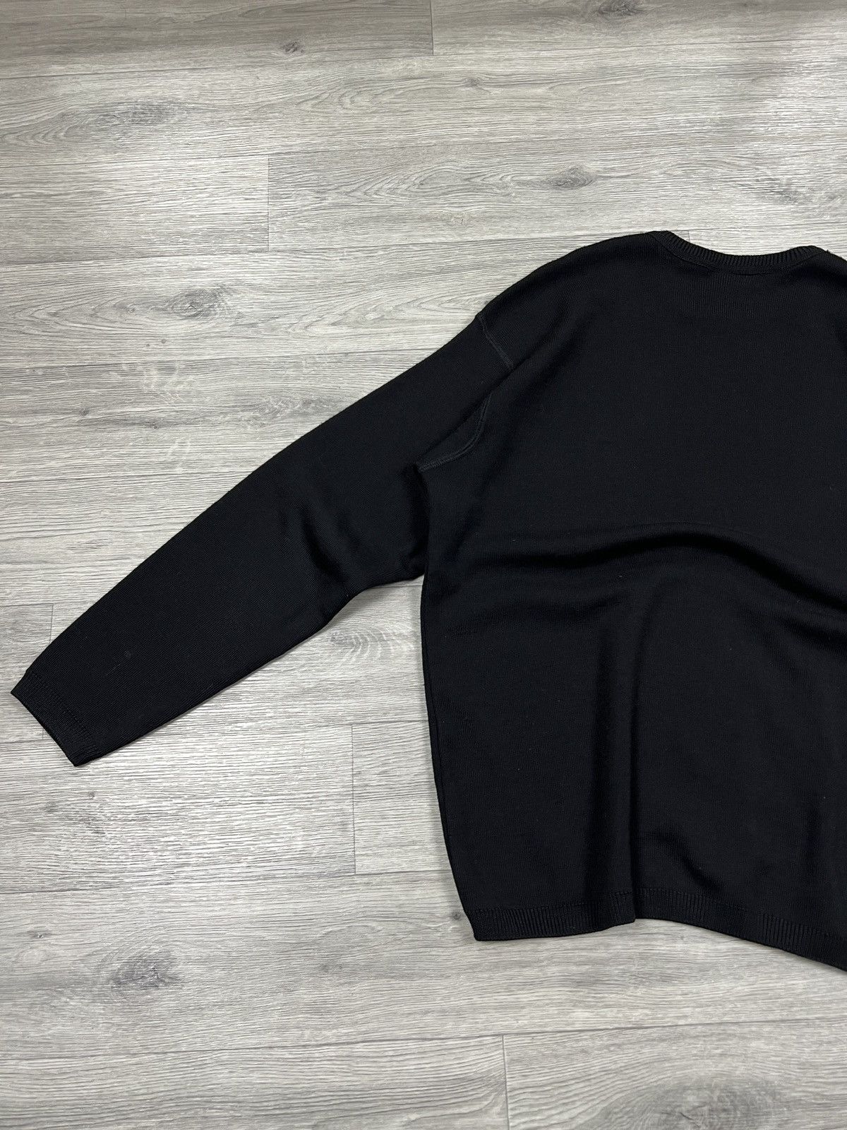 Lacoste Lacoste Vintage Black Wool Knit Sweater Size L Size US L / EU 52-54 / 3 - 9 Thumbnail