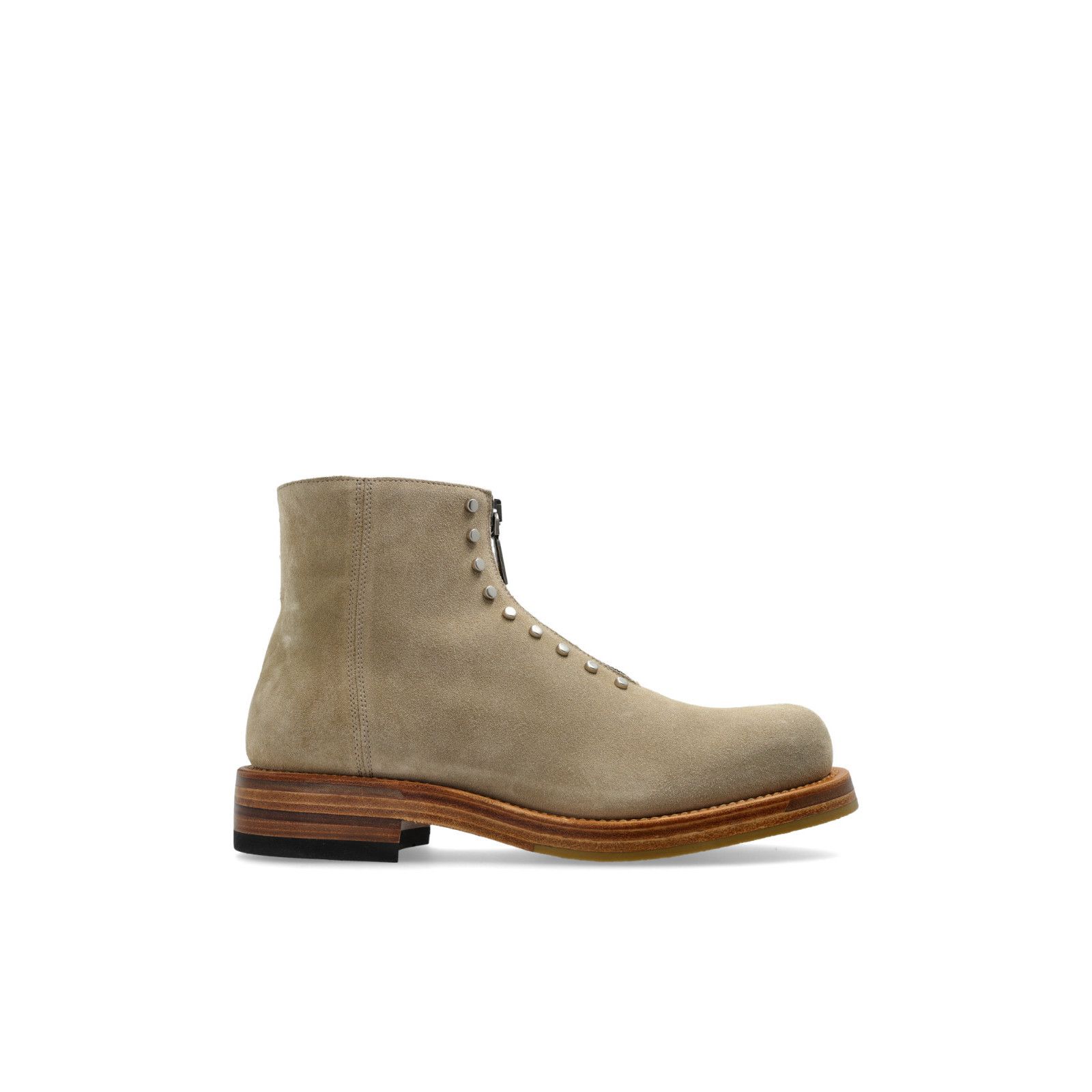 Alexander McQueen ALEXANDER MCQUEEN Beige Suede Ankle Boots New & Authentic (M Size US 8 / EU 41 - 1 Thumbnail