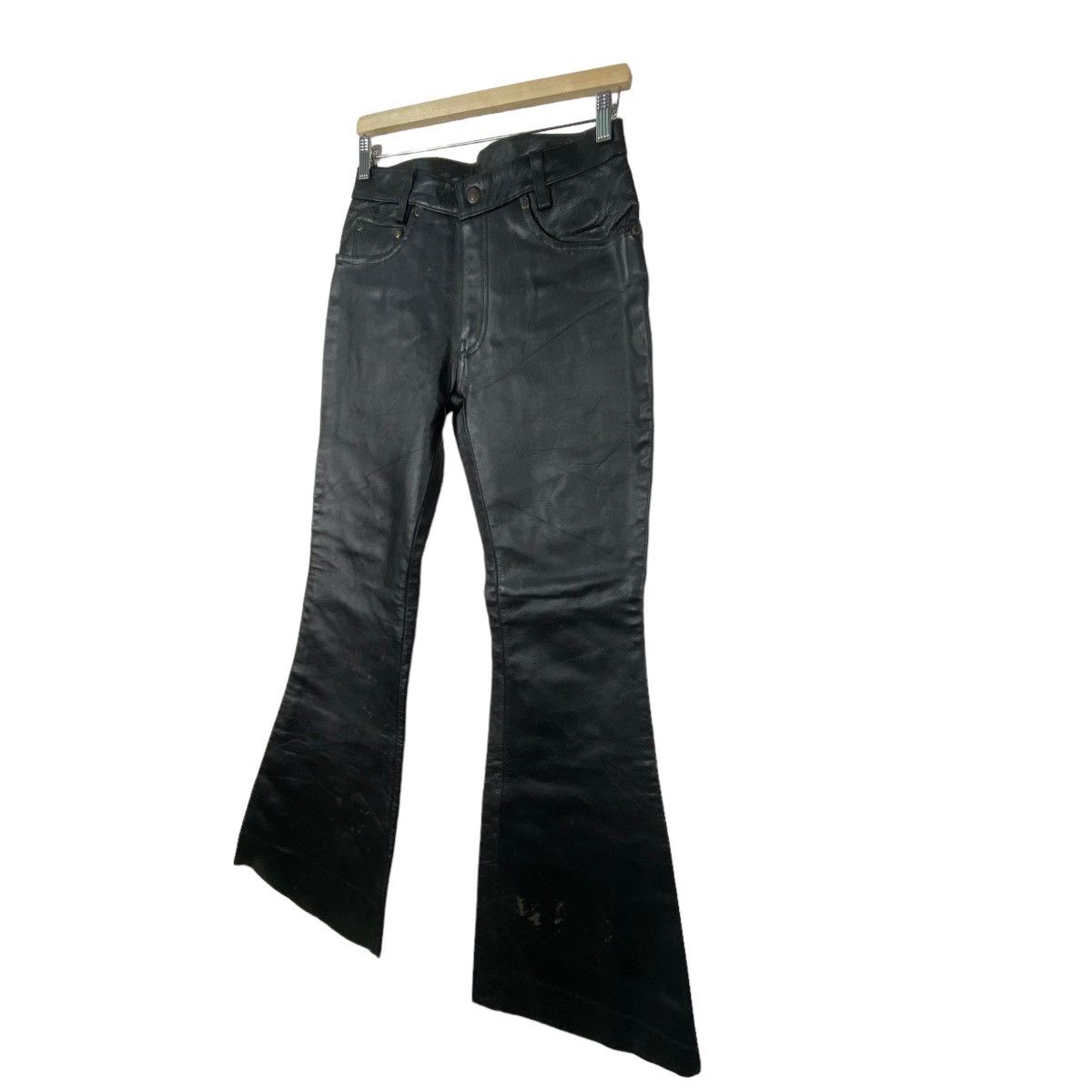 AC/DC × Genuine Leather × Leather ACDC flareleather pant Size US 30 / EU 46 - 3 Thumbnail