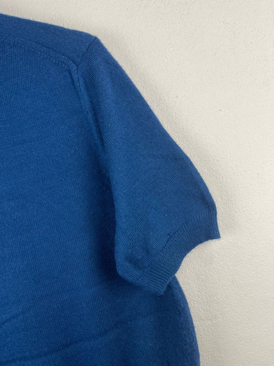 Comme des Garcons Homme Plus × Japanese Brand × Rei Kawakubo AD1998 Short Sleeve Knit Sweater Size US M / EU 48-50 / 2 - 15 Thumbnail