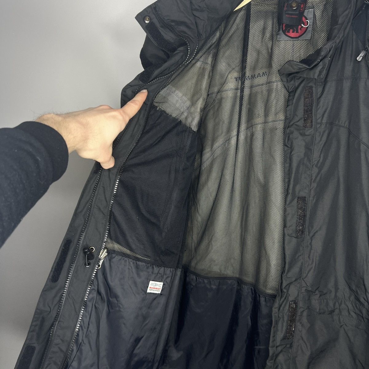 Goretex × Mammut Mammut Extreme Balance Project Jacket Outdoor Black Gorpcore Size US XL / EU 56 / 4 - 8 Thumbnail