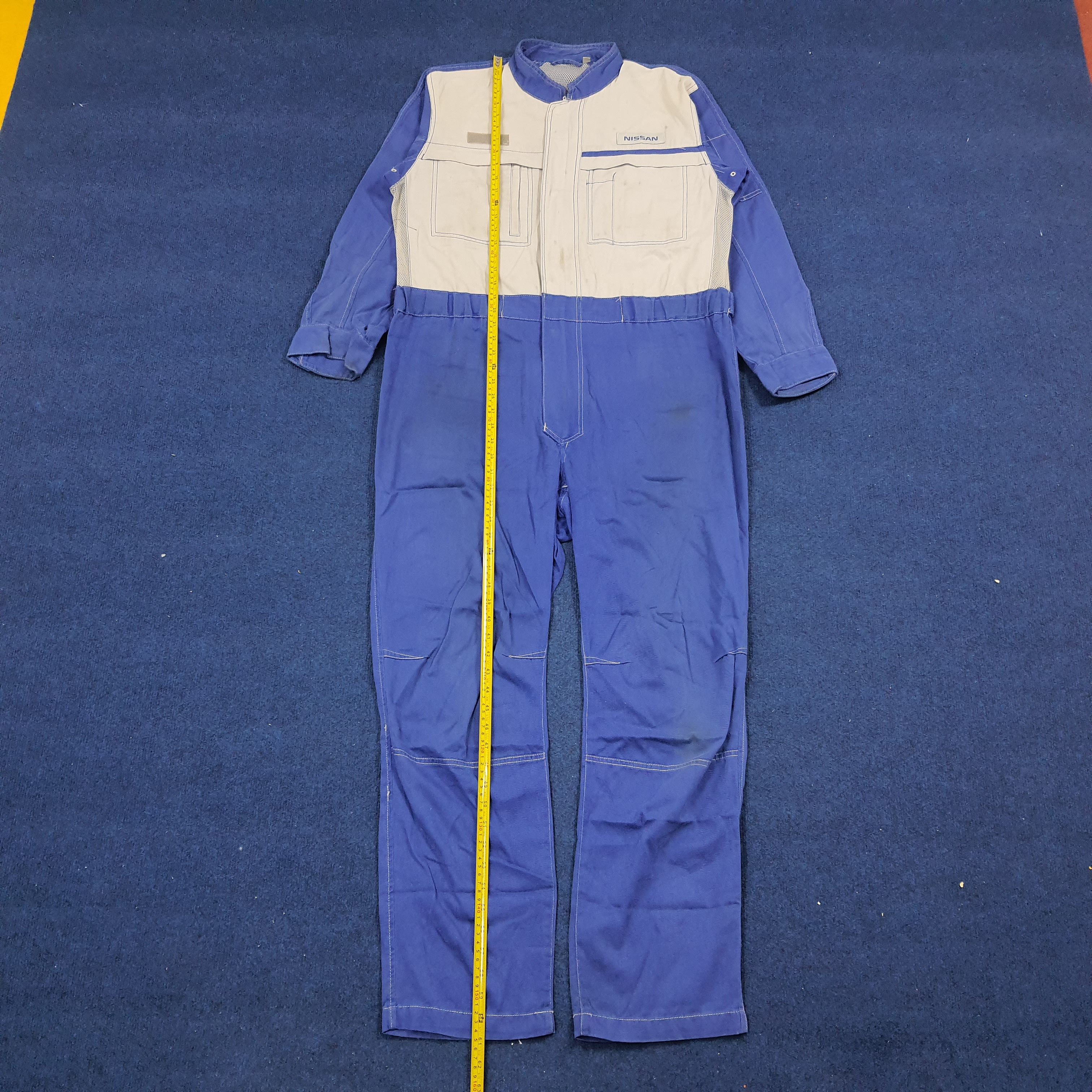 Japanese Brand × Vintage Vintage NISSAN Racing Team Japan Motorsports Coverall Size US M / EU 48-50 / 2 - 5 Thumbnail