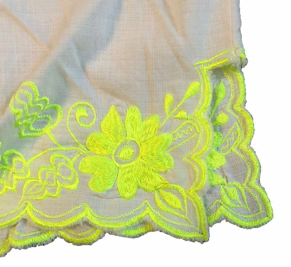 Designer Pre Owned White Hand Made Blouse L Size L / US 10 / IT 46 - 4 Thumbnail