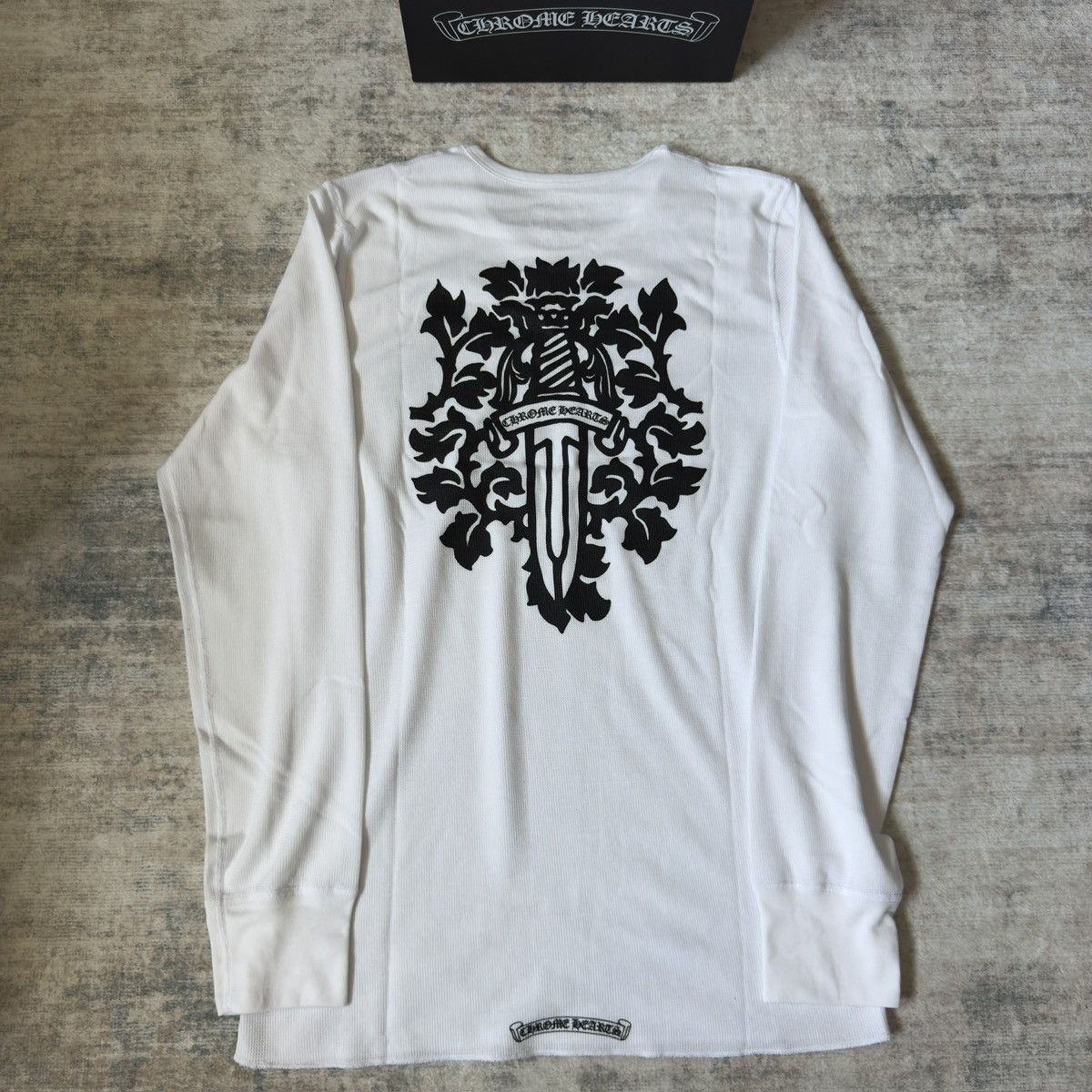 Chrome Hearts Chrome Hearts Vine Dagger Thermal Long Sleeve Shirt Size US XXL / EU 58 / 5 - 1 Thumbnail