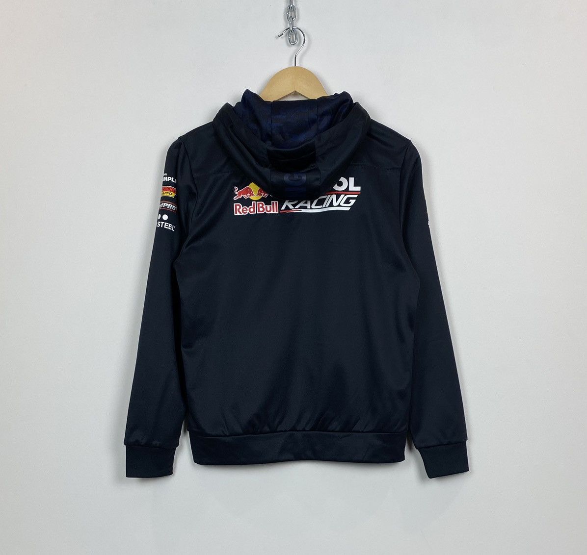 Red Bull Red Bull Racing Team Full Zip Hoodie Jacket Multi-logo Blue Size XL / US 12-14 / IT 48-50 - 13 Thumbnail