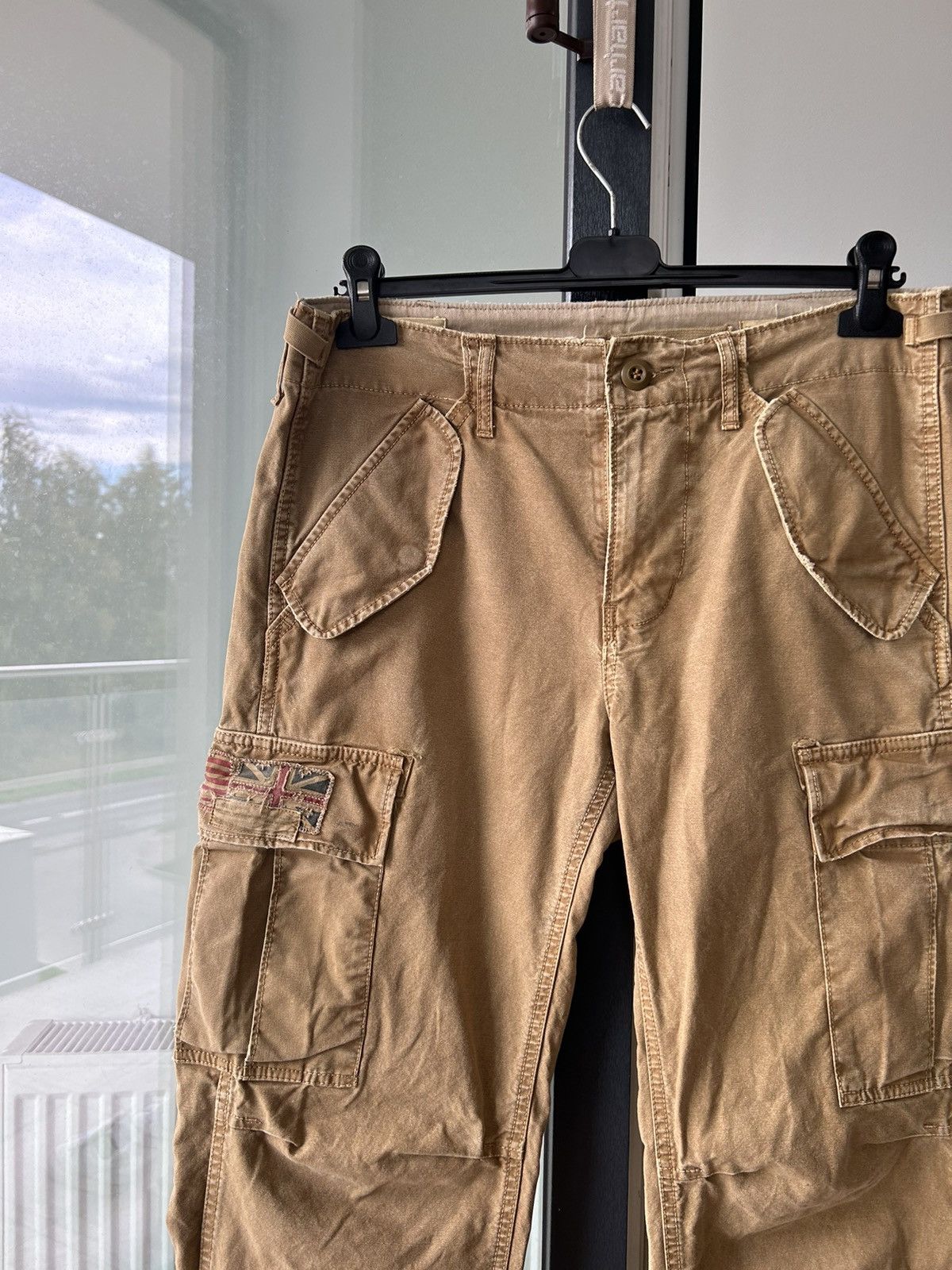 Ralph Lauren × Vintage Ralph Lauren Utility Cargo Pants Y2K Vintage Size US 31 - 2 Thumbnail