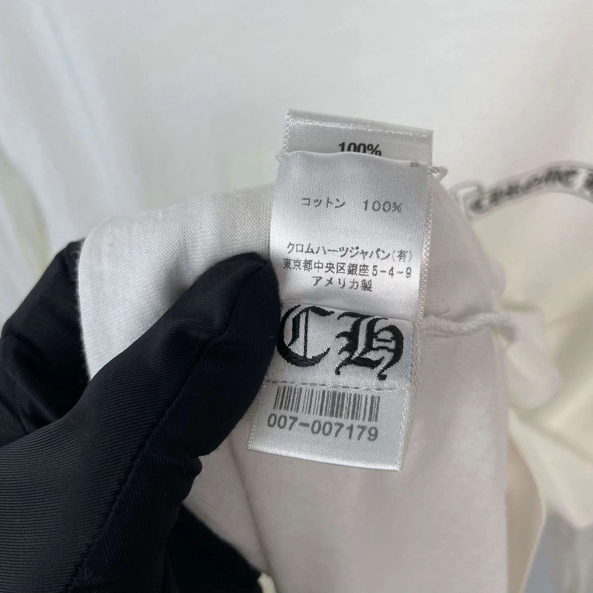 Chrome Hearts Chrome Hearts White Longsleeve Tee Size US L / EU 52-54 / 3 - 7 Thumbnail