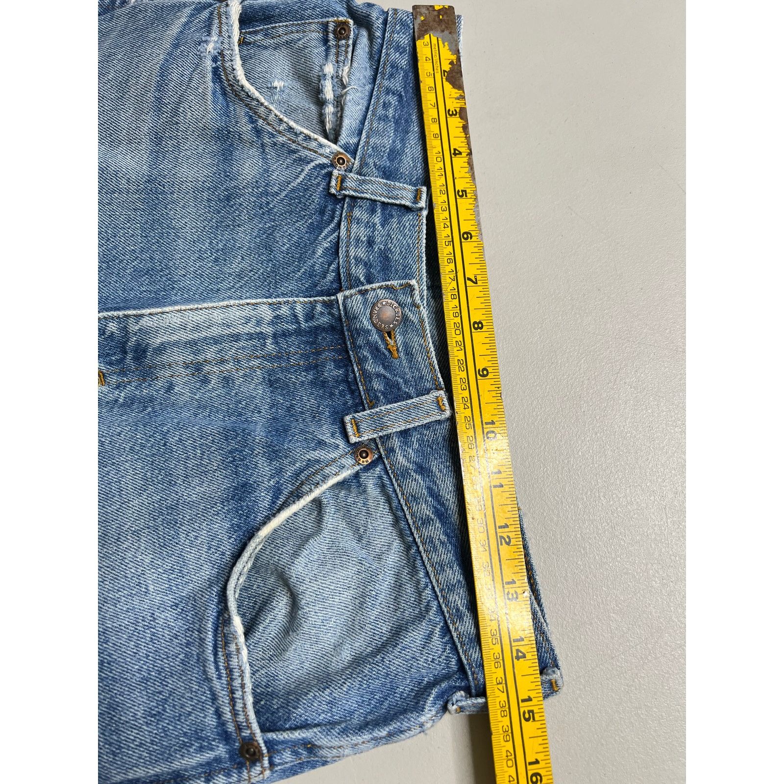 Dickies Vintage Dickies Banders Jeans Mens 32 Blue Faded Talon Zip Size US 32 / EU 48 - 6 Thumbnail