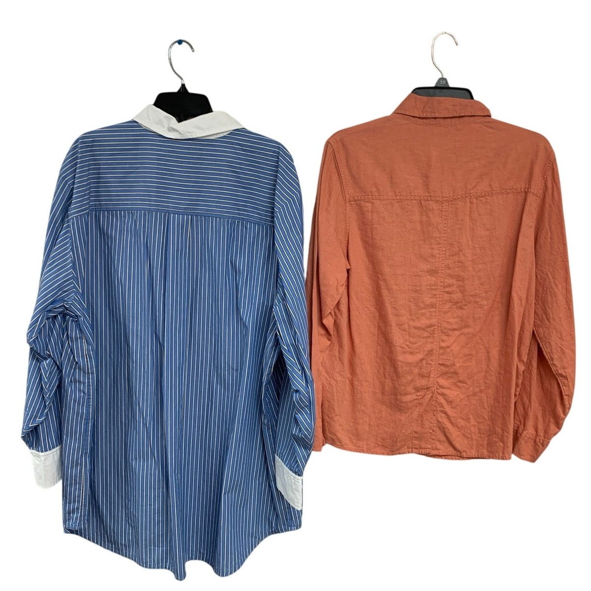 American Eagle Outfitters 2 New American Eagle Womens Medium Collared Button Up Shirts Size M / US 6-8 / IT 42-44 - 2 Thumbnail