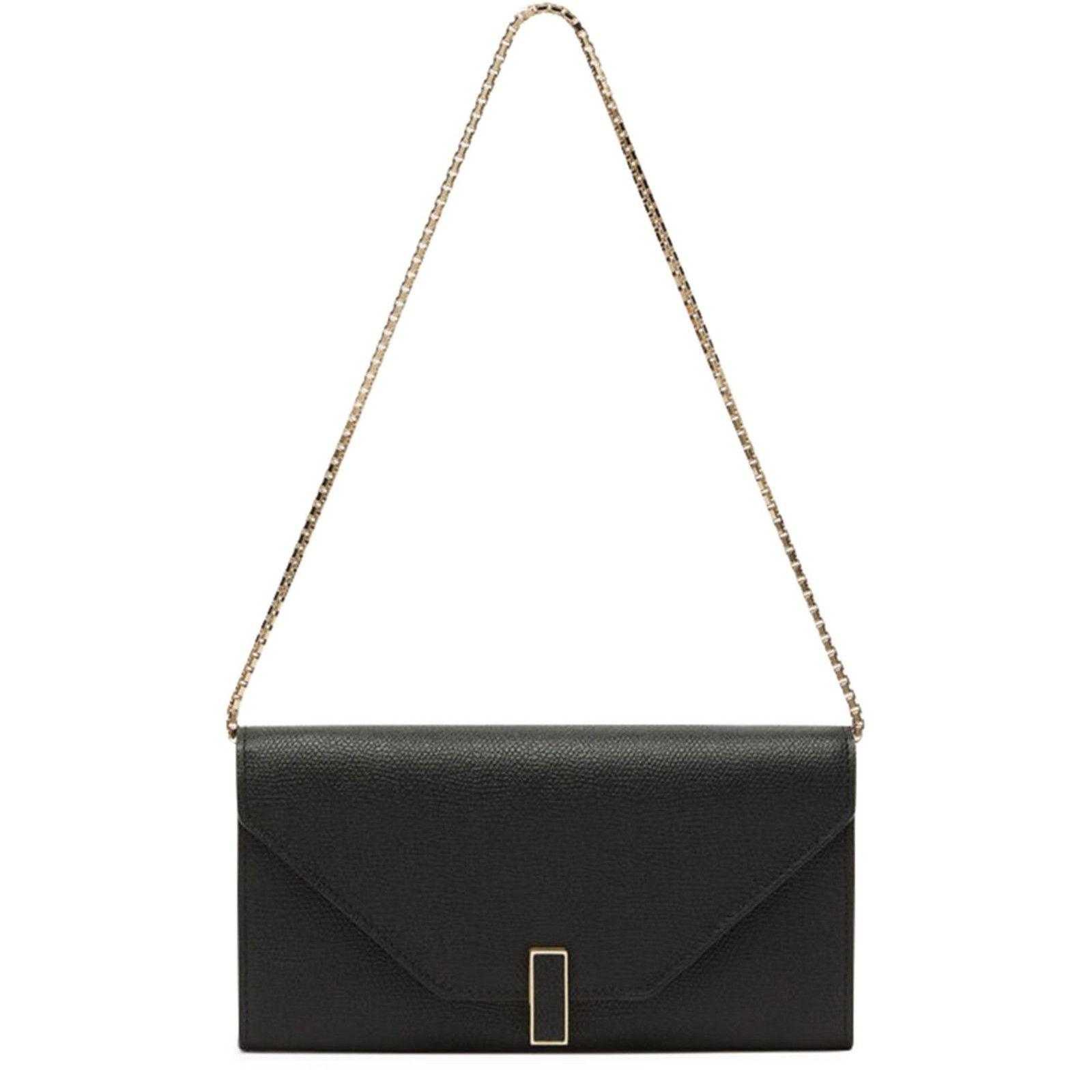 Valextra VALEXTRA Iside Black Leather Shoulder Bag New & Authentic Size ONE SIZE - 1 Thumbnail