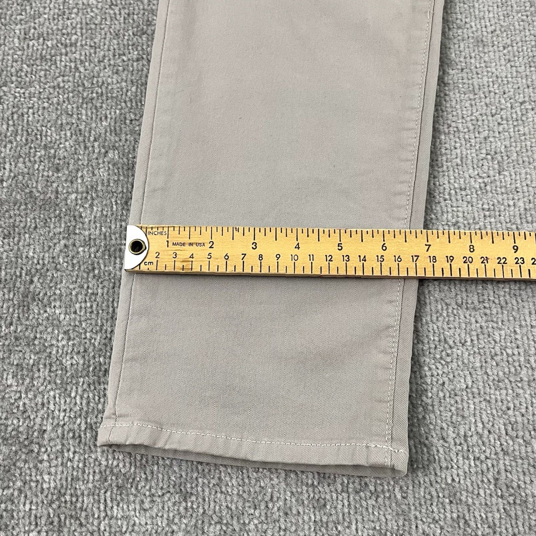 Rag & Bone RAG & BONE Slim Fit Chino Pants Mens 34x32 Drizzle Gray Casual Career Golf Size US 34 / EU 50 - 6 Thumbnail