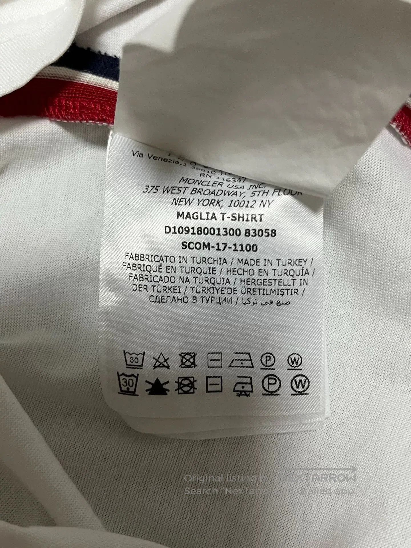 Other Moncler Men's Short Sleeve Logo T. Size US XL / EU 56 / 4 - 8 Thumbnail