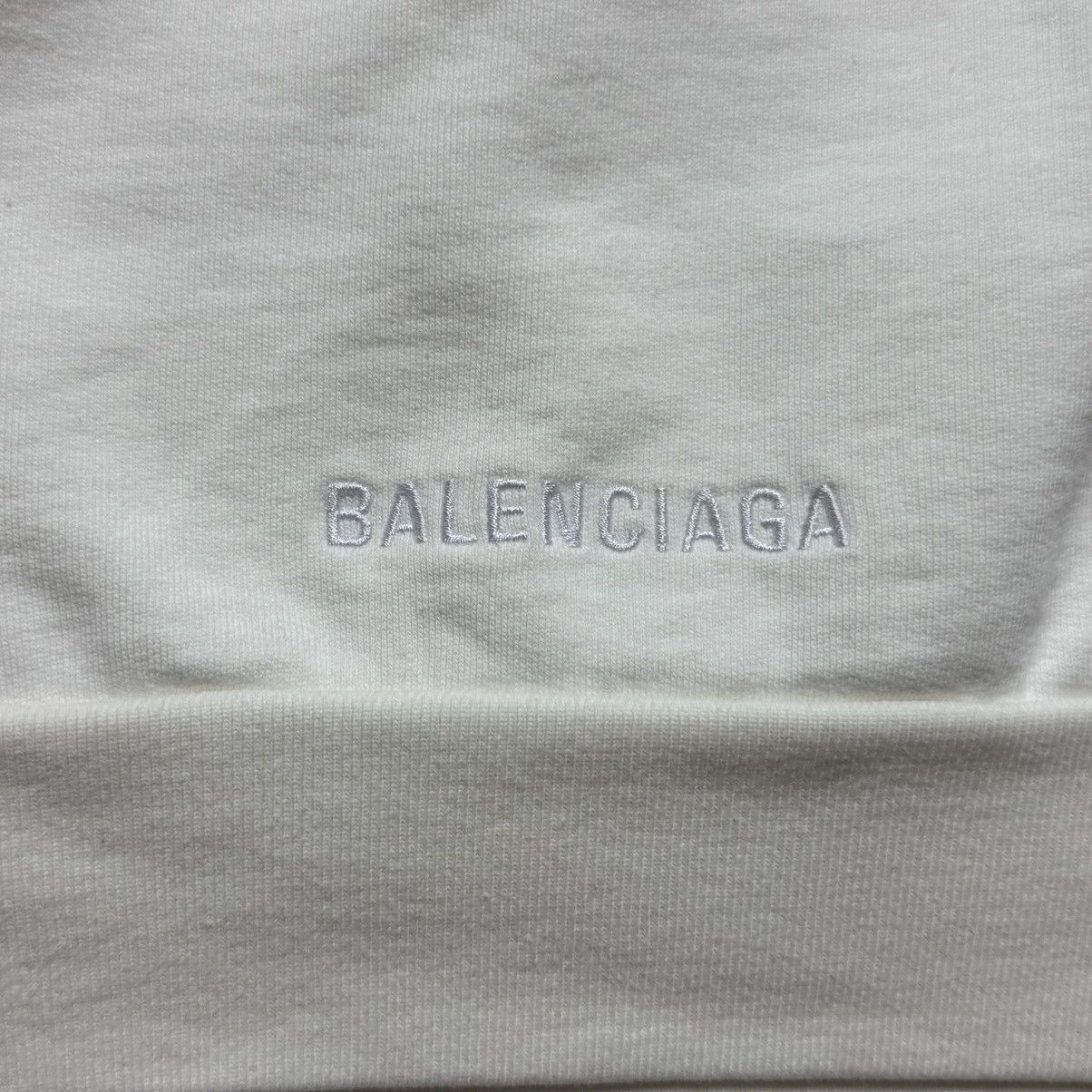Balenciaga × The Simpsons Balenciaga Simpsons Print Hoodie White FW21 Size US S / EU 44-46 / 1 - 4 Thumbnail