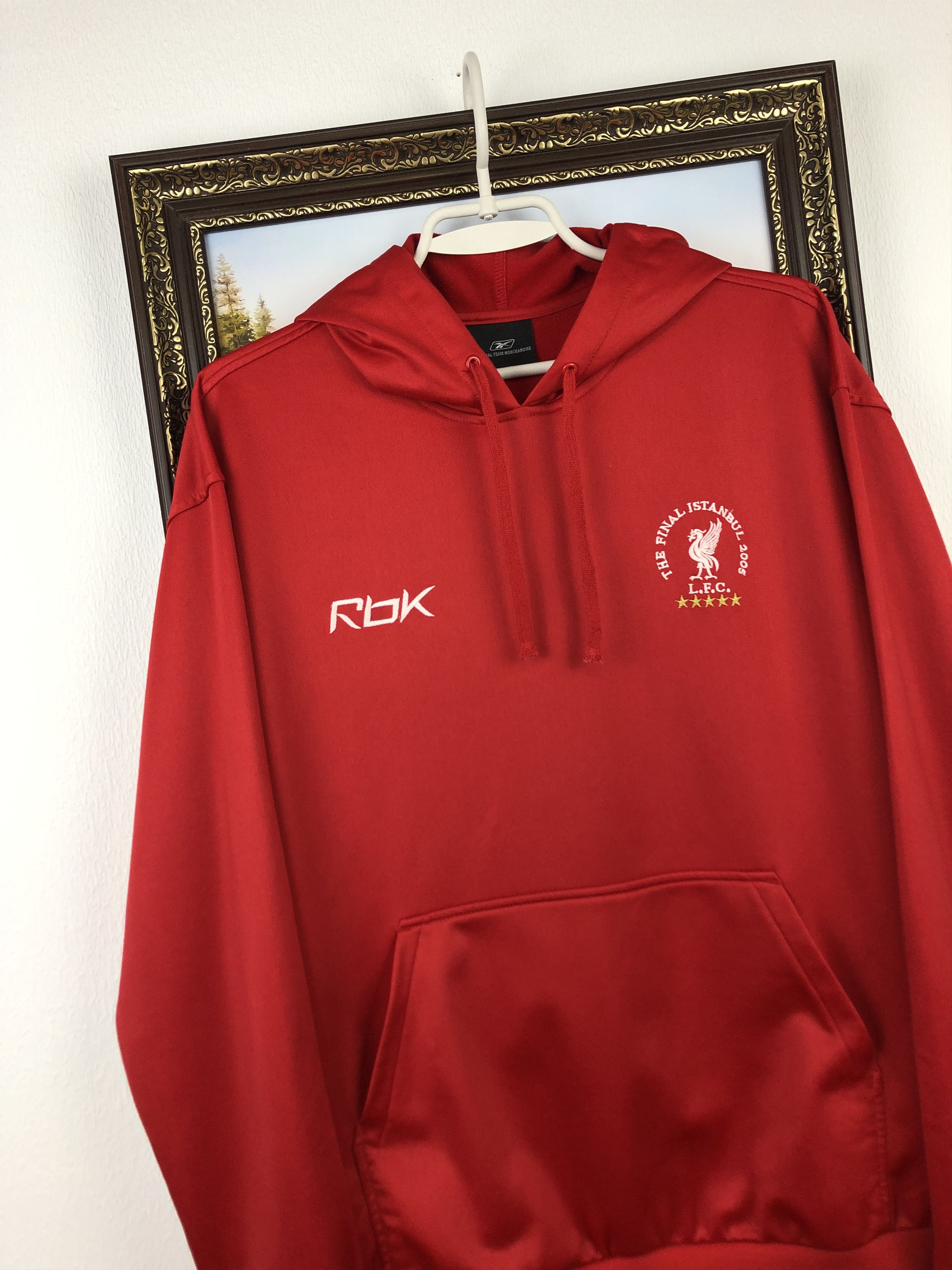 Reebok Vintage Liverpool Football Jacket Final Soccer Mens Track Size US M / EU 48-50 / 2 - 3 Thumbnail