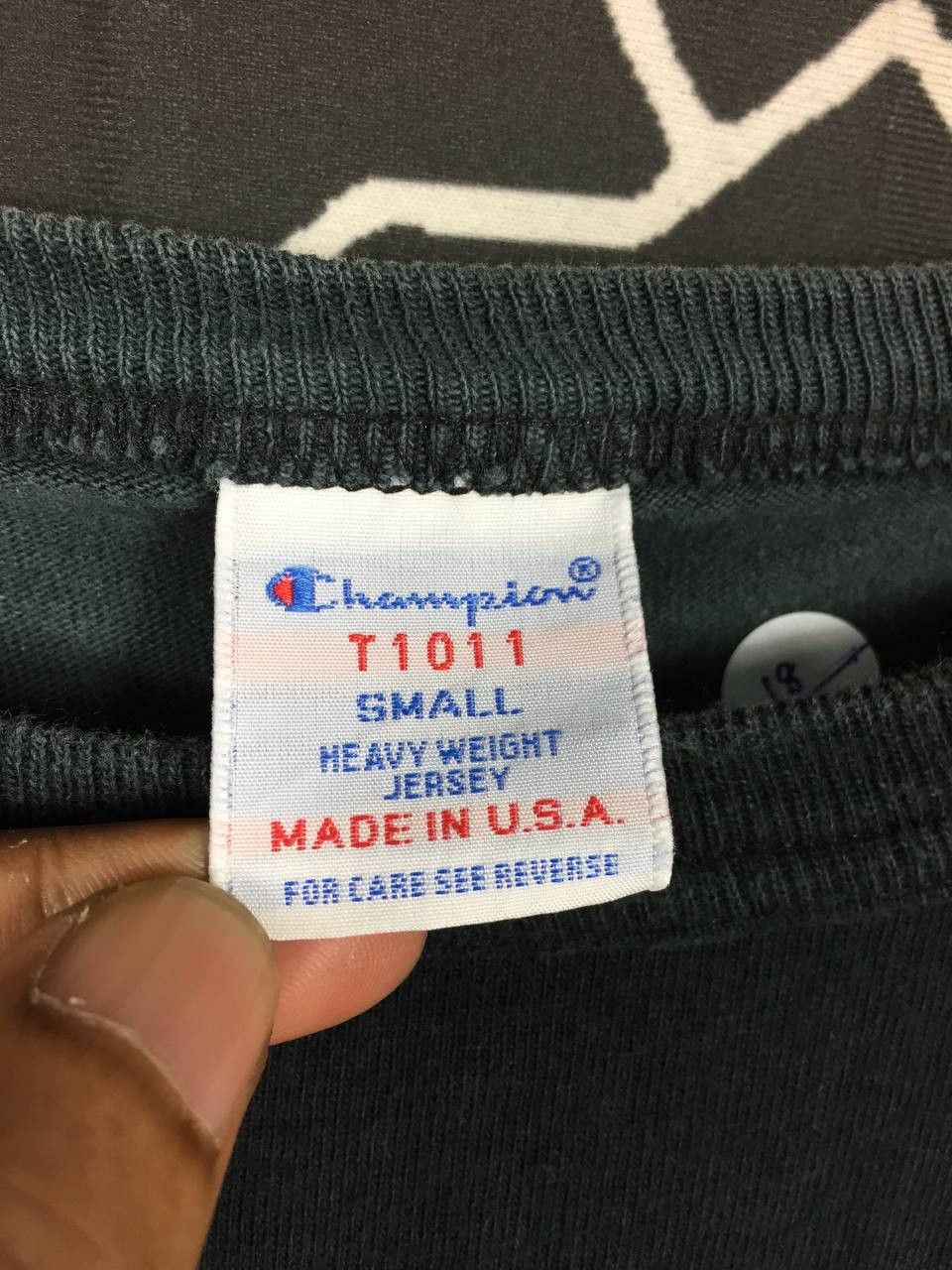 Champion × Vintage Vtg Champion Heavy Weight Jersey Made In Usa Tee Size S Size US S / EU 44-46 / 1 - 10 Thumbnail