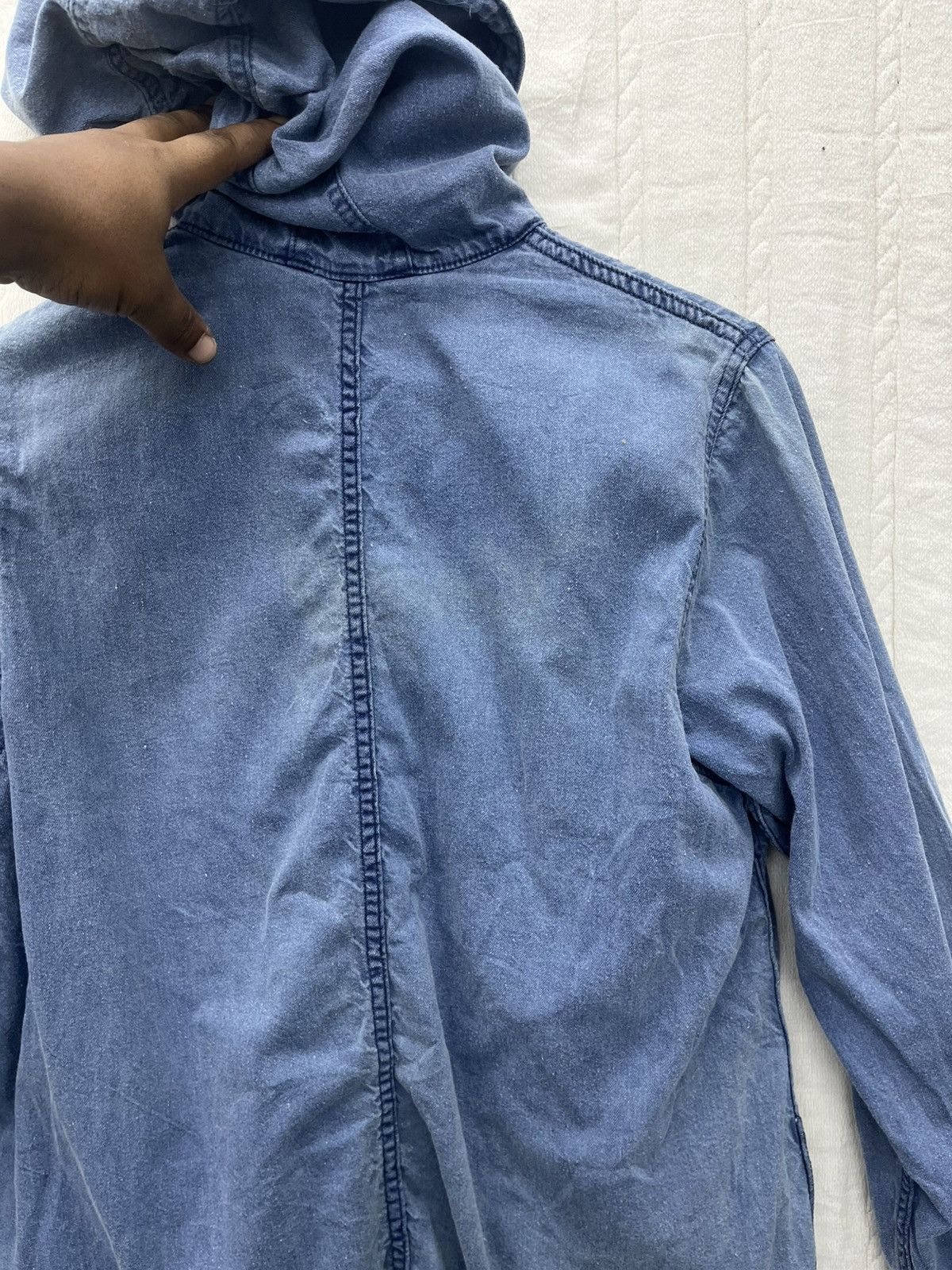 Hai Sporting Gear VTG HAI SPORTING GEAR ANORAK DENIM JACKET Size M / US 6-8 / IT 42-44 - 9 Thumbnail