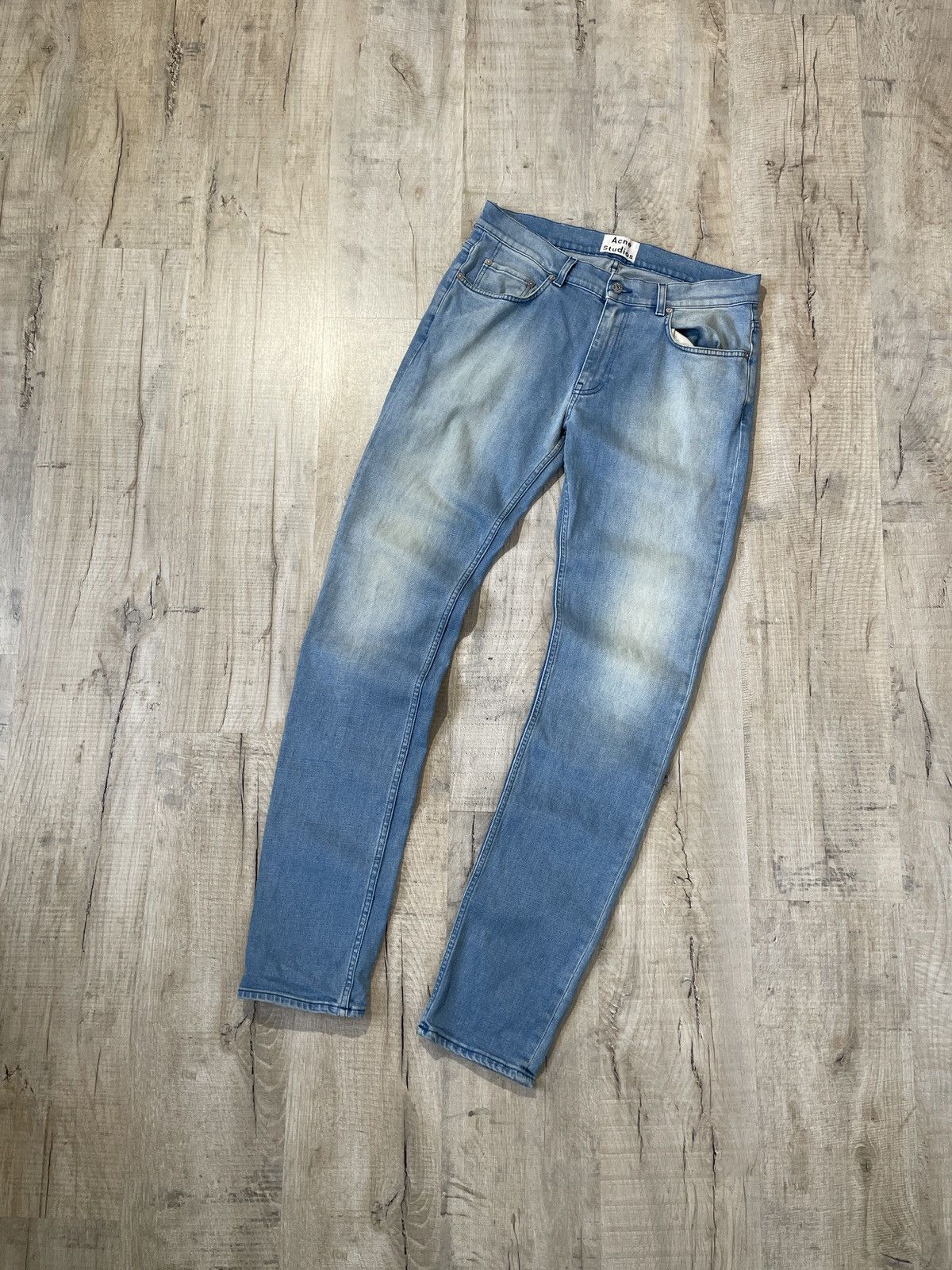 Acne Studios × Vintage Acne Studios Ace Wave 33/34 Skinny Jeans Size US 33 - 1 Thumbnail