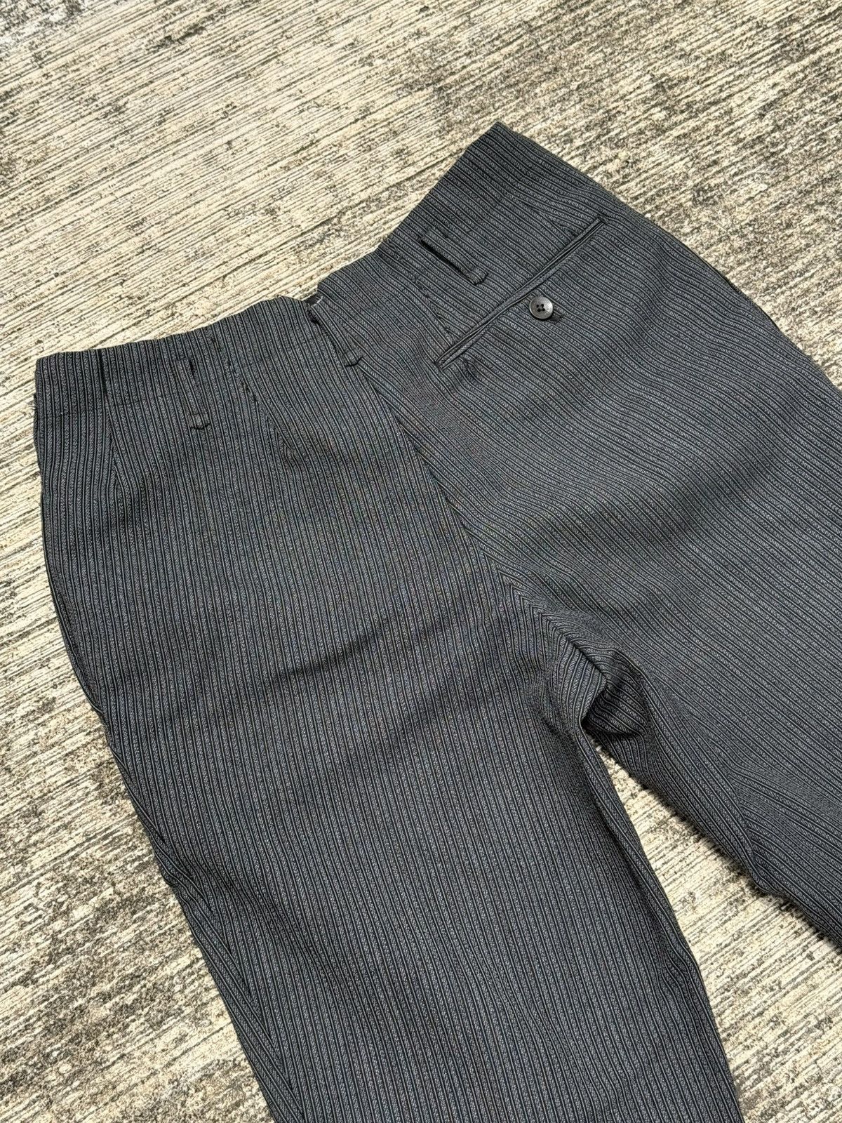 Vintage Vintage 60s 70s Gentlemen 3-Star Pinstripe Pants Size US 27 - 7 Thumbnail