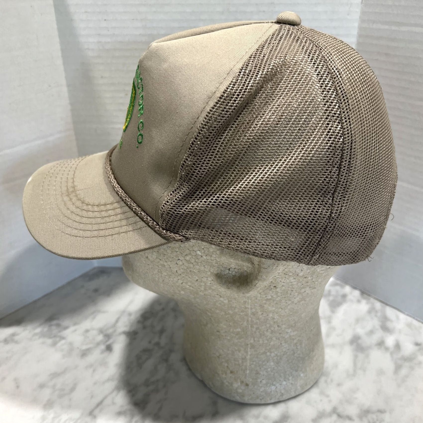 John Deere VINTAGE John Deere Hat Snapback Producers Tractor Co. Marvell Arkansas Rope Gray Farmers Workwear Mens Size ONE SIZE - 6 Thumbnail