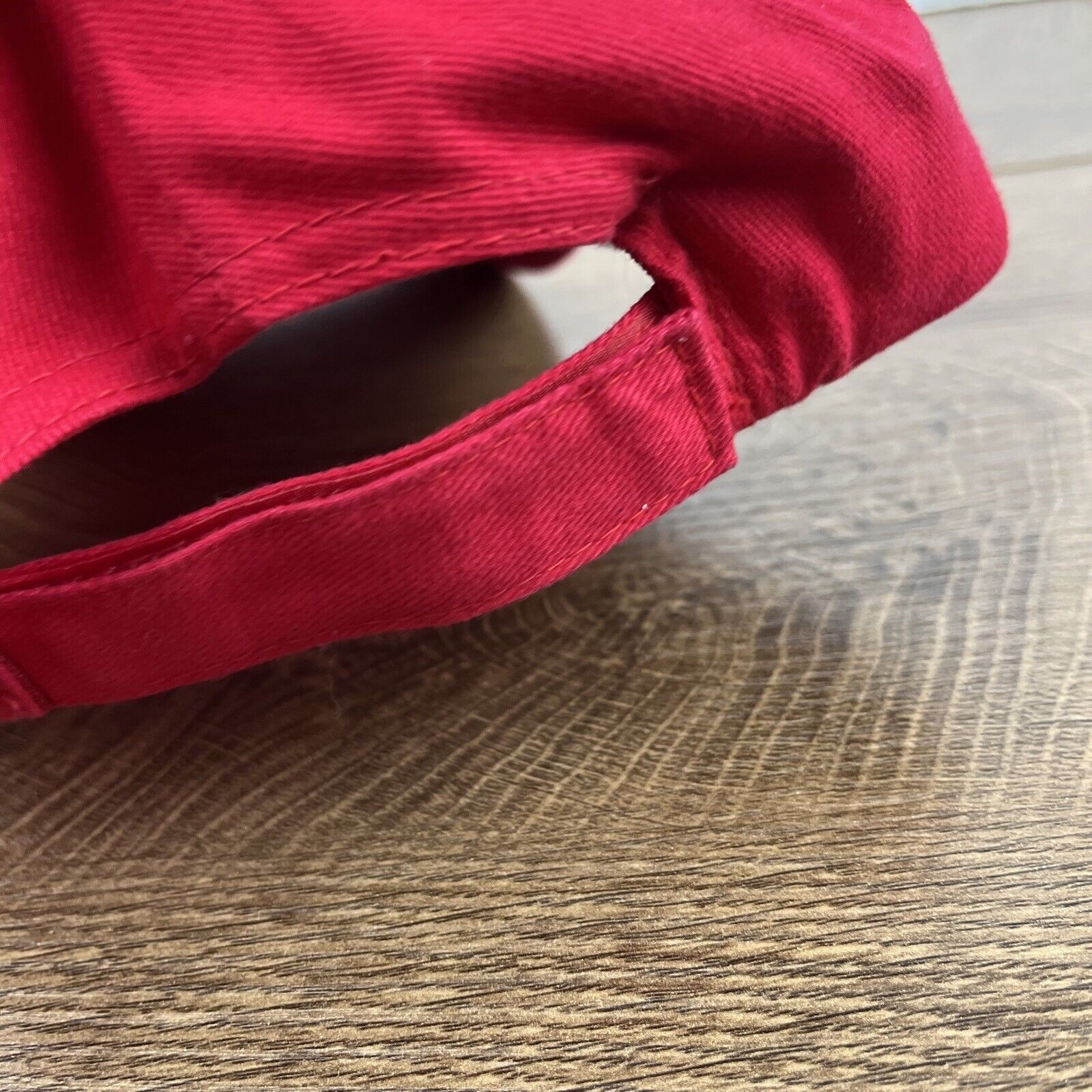 Other Plain Red Hat Baseball Cap Red Hat Adjustable Adult Size Hat Size ONE SIZE - 11 Thumbnail
