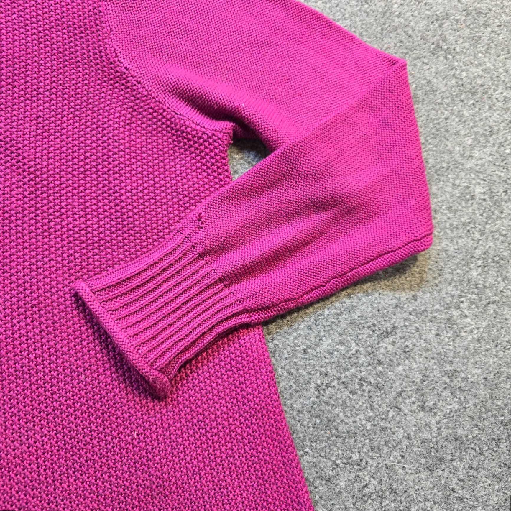 Vintage Logo Lori Goldstein Sweater Womens M Pink Knit Long Sleeve Crew Neck Pullover Basic Casual Workwear Fall Winter Size M / US 6-8 / IT 42-44 - 3 Thumbnail