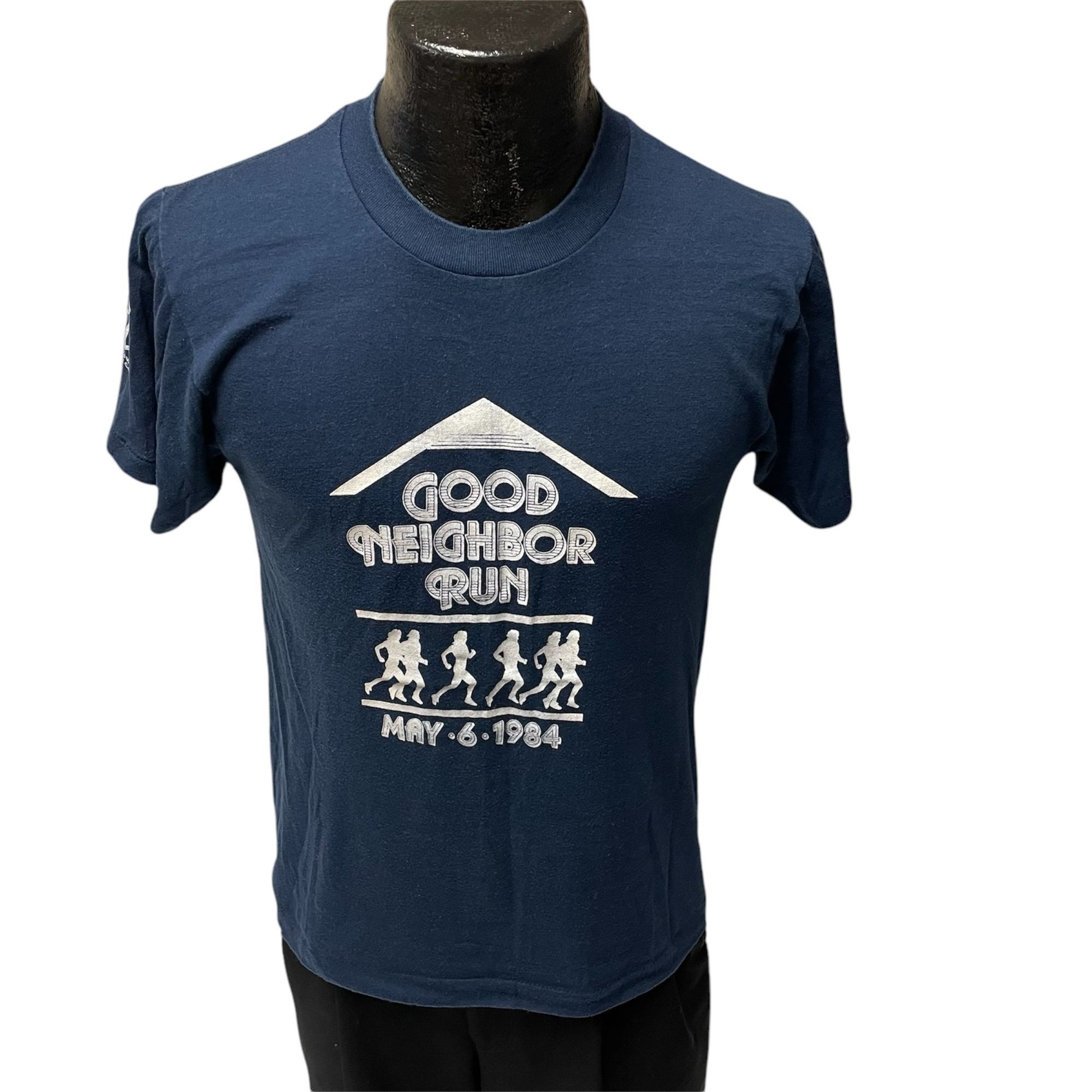 Other Vtg Screen Stars 1984 GOOD NEIGHBOR RUN 50/50 T Shirt Size US M / EU 48-50 / 2 - 2 Thumbnail