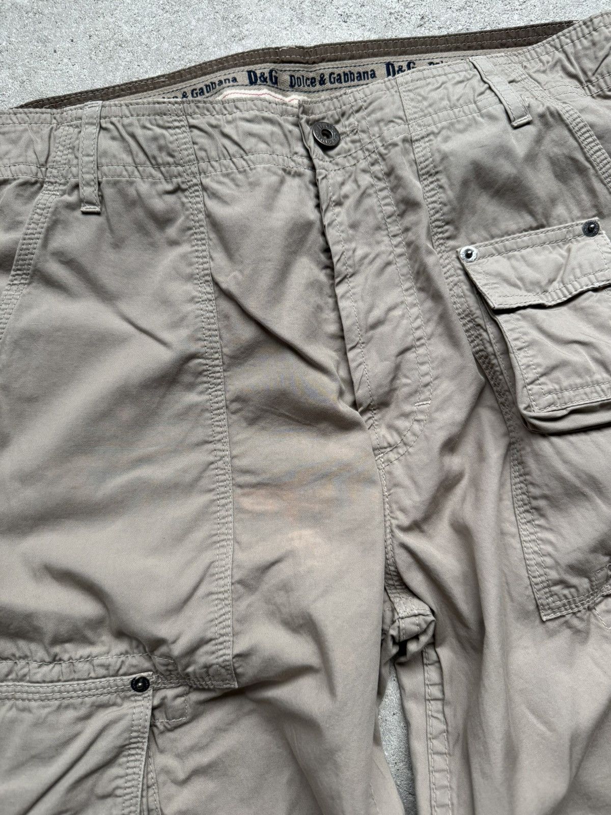Dolce & Gabbana Archival Dolce&Gabbana Cargo Multipocket Pants Size US 30 / EU 46 - 10 Thumbnail