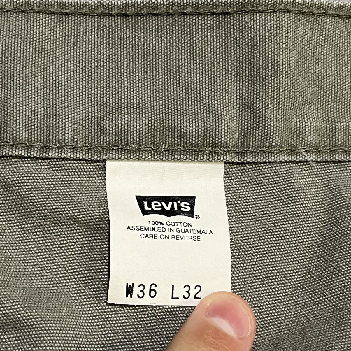 Levi's Vintage Y2K Levi's Baggy Wide Leg Skater Utility Pants 36x30 Size US 36 / EU 52 - 6 Thumbnail