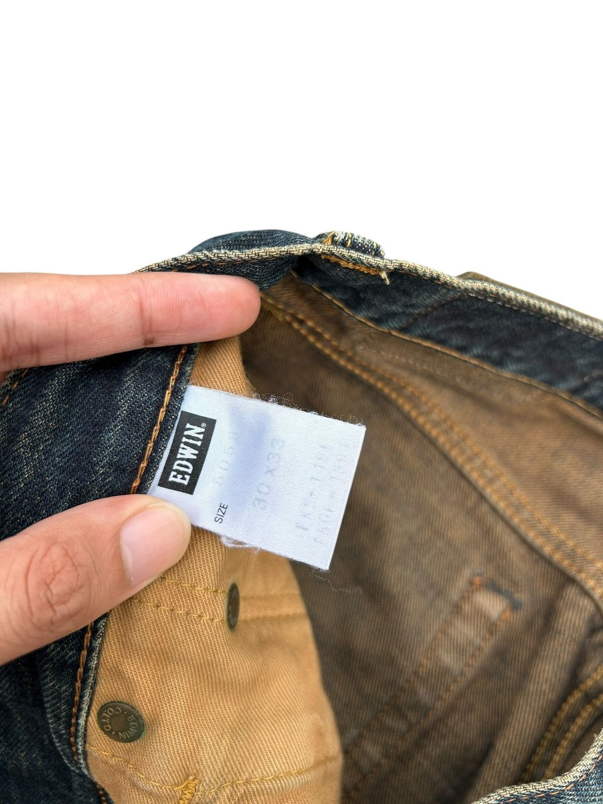 Kapital Vintage Edwin 505XX Selvedge Rusty Mudwash Denim Jeans Size US 31 - 5 Thumbnail