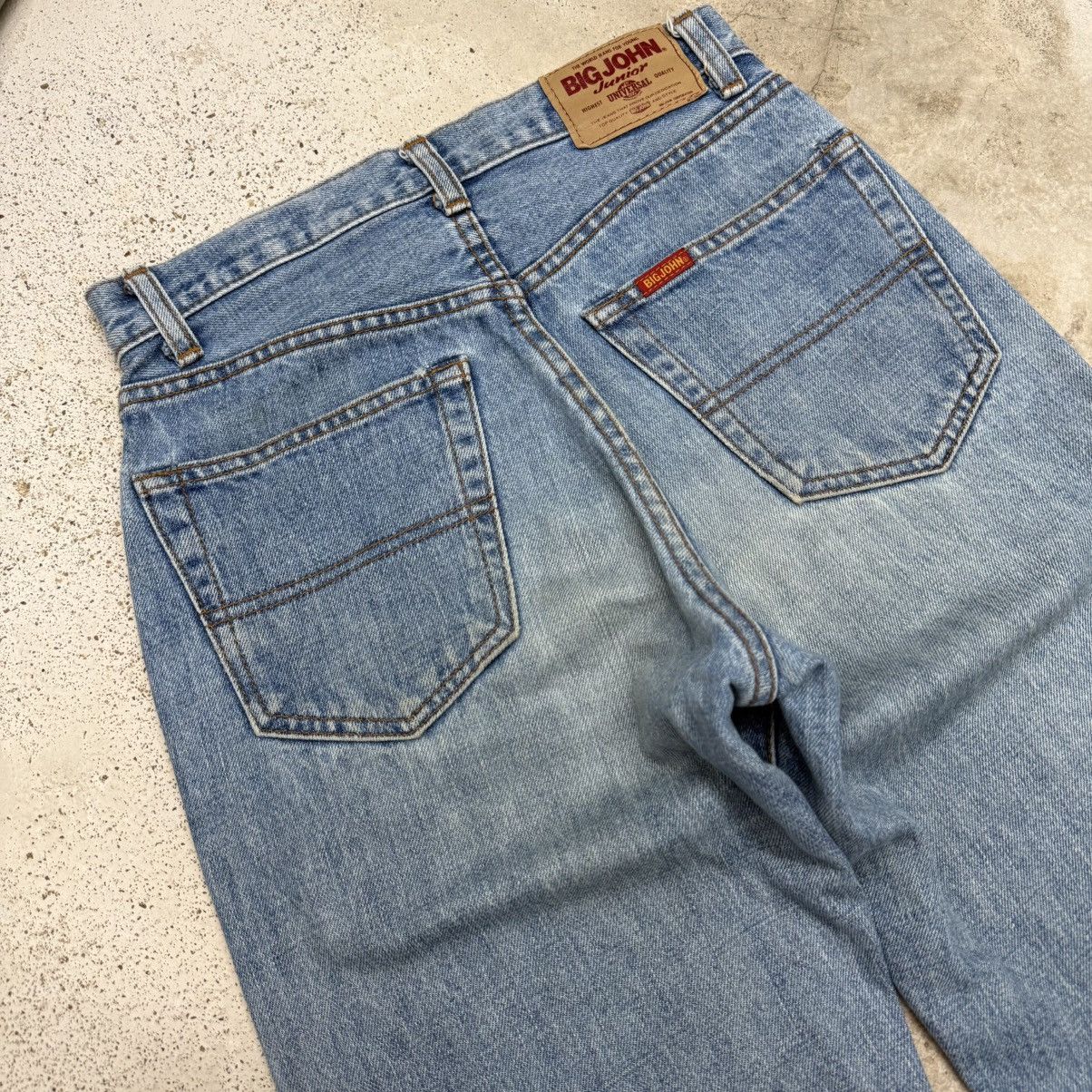 Big John Vintage Big John Junior Distressed Denim Pants Size US 26 / EU 42 - 10 Thumbnail