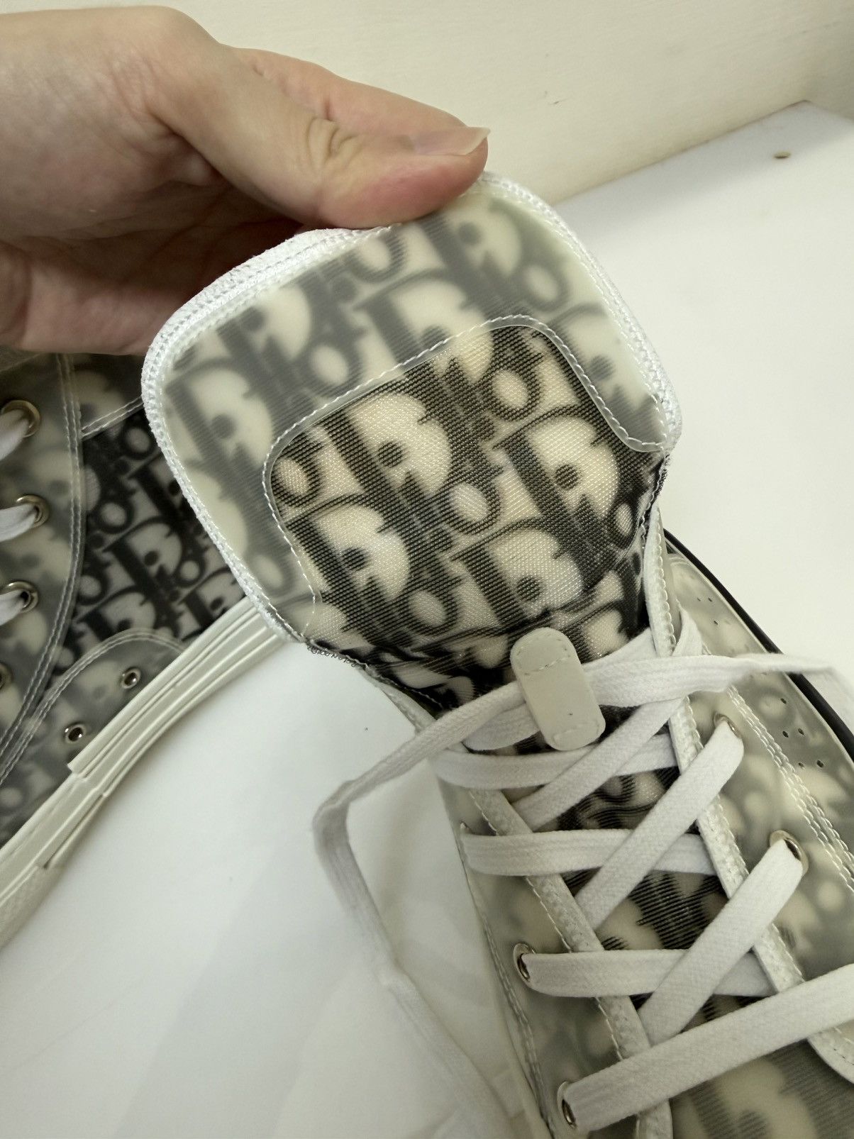 Dior Dior High Top Logo Oblique Size US 10 / EU 43 - 8 Thumbnail