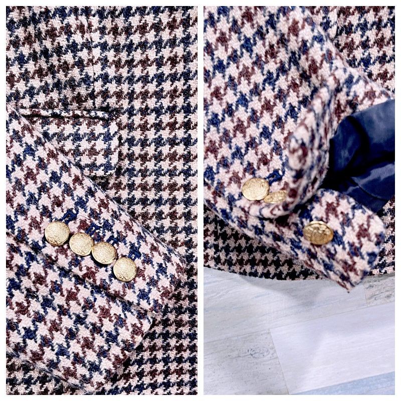 J.Crew J CREW Tweed Wool Schoolboy Blazer Brown Womens 8 Size M / US 6-8 / IT 42-44 - 3 Thumbnail