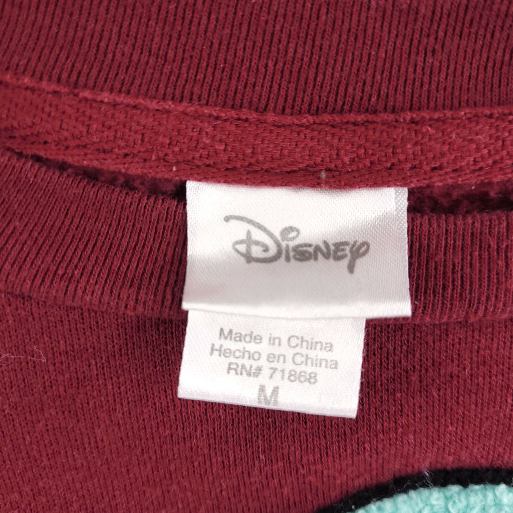 Disney Disney Sweatshirt Snow White Sleepy Dwarves Crewneck Women's Medium Red Size M / US 6-8 / IT 42-44 - 4 Thumbnail