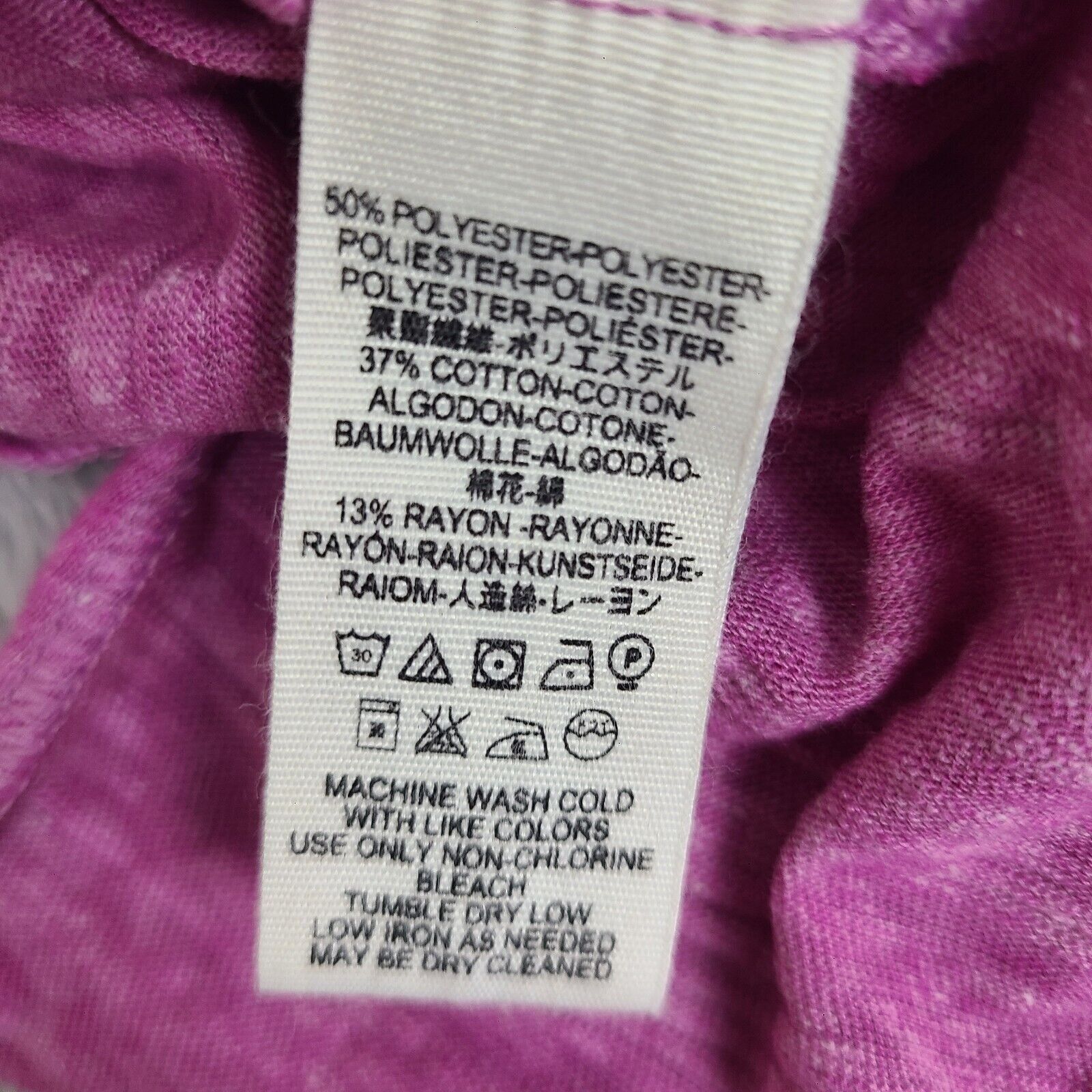 Free People We the Free Sundance Slouchy T-Shirt Azalea Pink Distressed Size M / US 6-8 / IT 42-44 - 4 Thumbnail