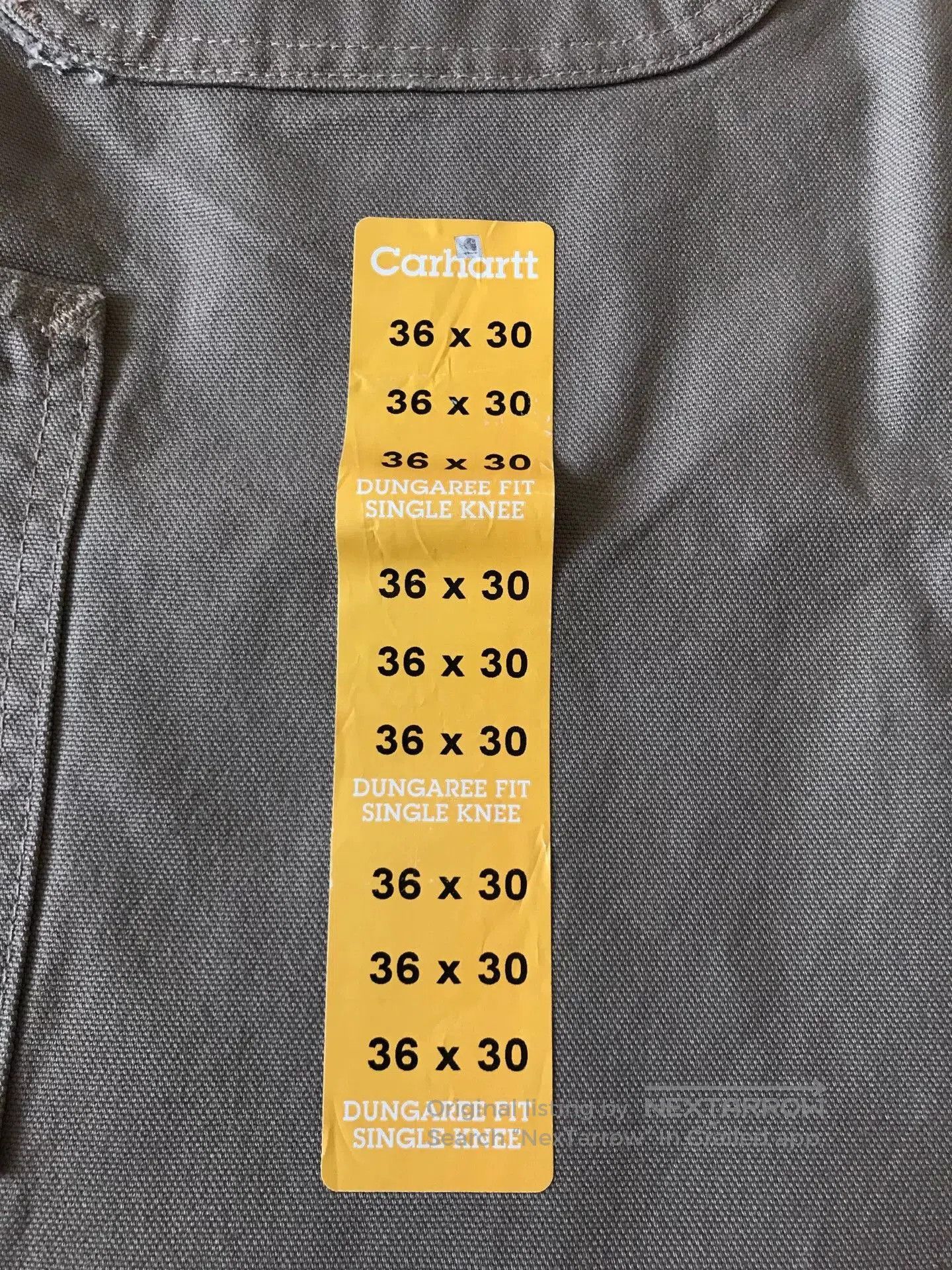 Carhartt Carhartt B11 DES Cargo Pants W36L30. Size US 36 / EU 52 - 8 Thumbnail