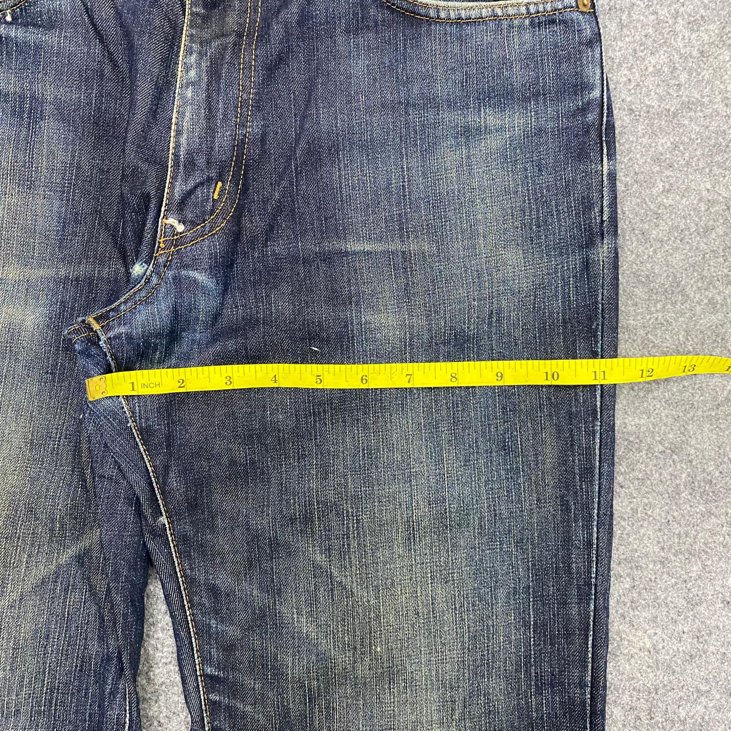 Edwin 💥Best Offer💥Vintage Edwin 503 Distressed Denim Size US 31 - 5 Thumbnail