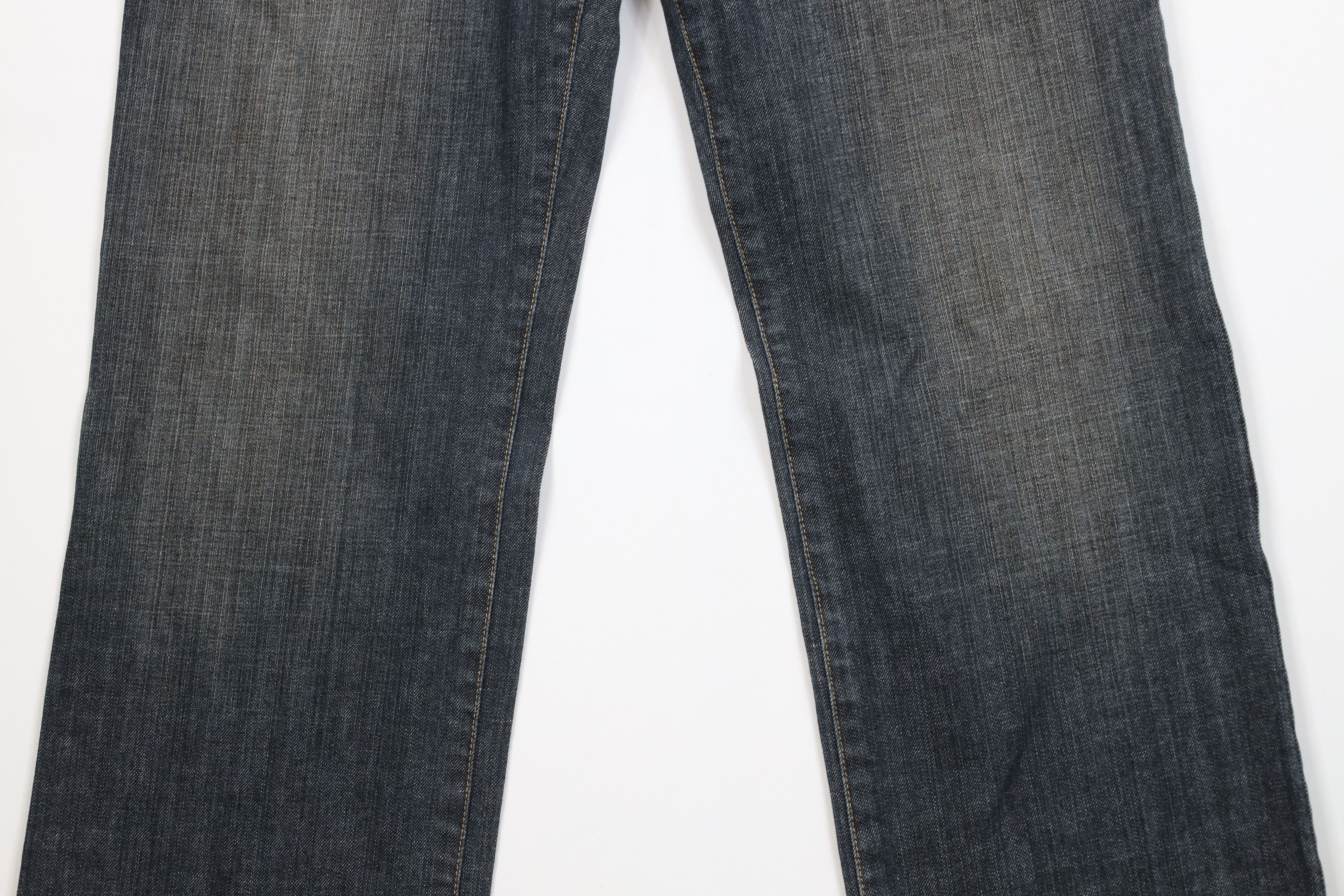 Theory Theory Button Fly Slim Jim Wide Leg Denim Jeans Pants Blue Size US 32 / EU 48 - 3 Thumbnail