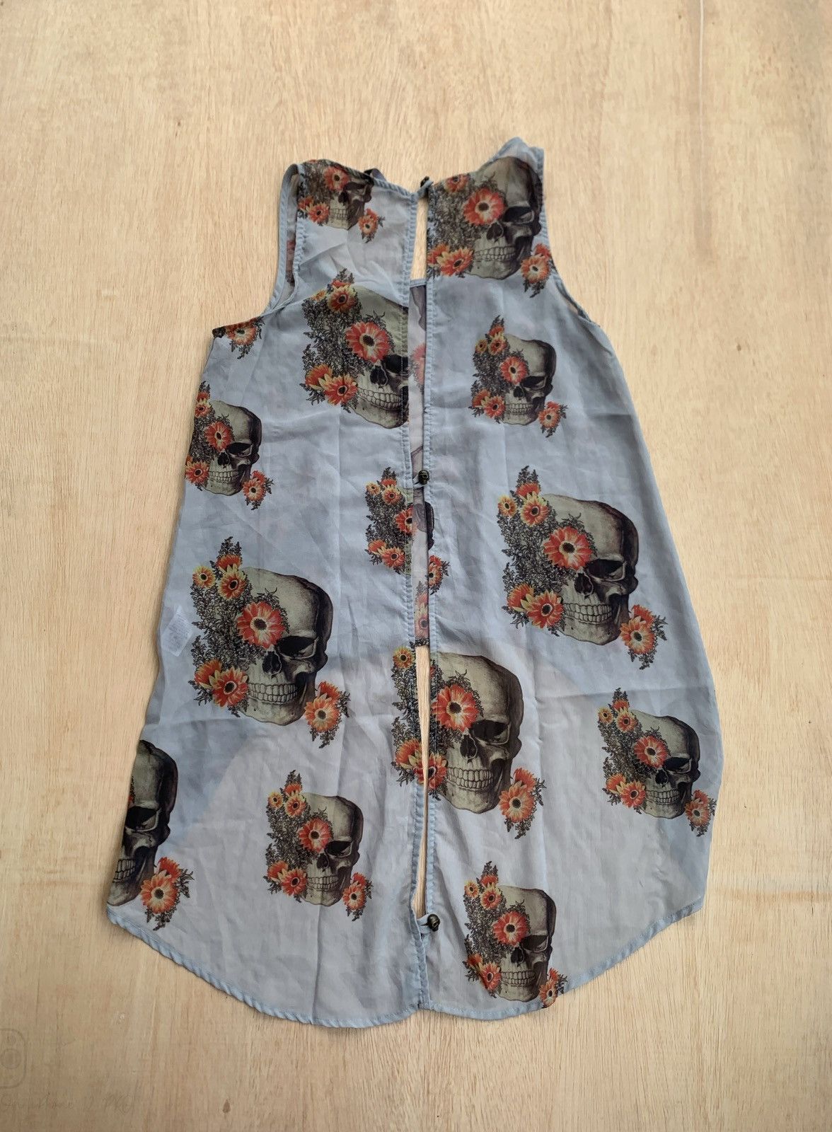 Hysteric Glamour × If Six Was Nine × Japanese Brand Y2k Poem Love Culture Skull back button Women's Size ONE SIZE - 2 Thumbnail