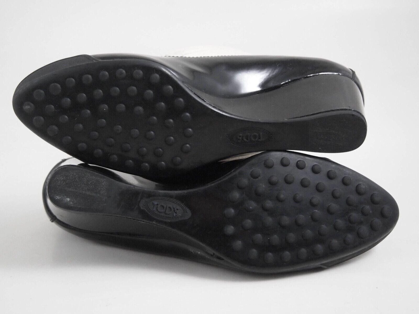Tod's Tod's Wedge Pumps Black Patent Leather US 6.5 EU 36.5 $580 Size US 6.5 / IT 36.5 - 8 Thumbnail