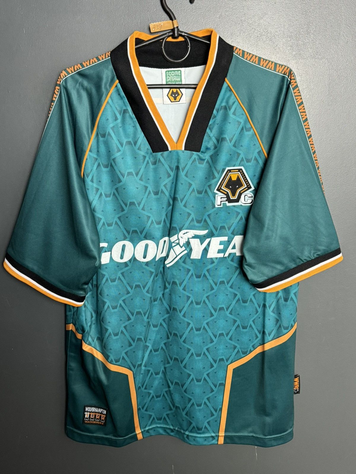 Other Wolverhampton Wanderers 96/97 Away Football Jersey Size US M / EU 48-50 / 2 - 1 Thumbnail