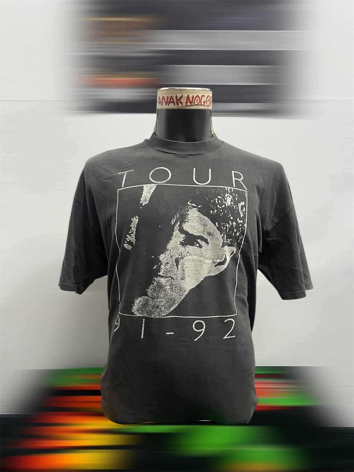 Band Tees MICHAEL HEDGES TOUR 91-92 Size US XXL / EU 58 / 5 - 1 Thumbnail