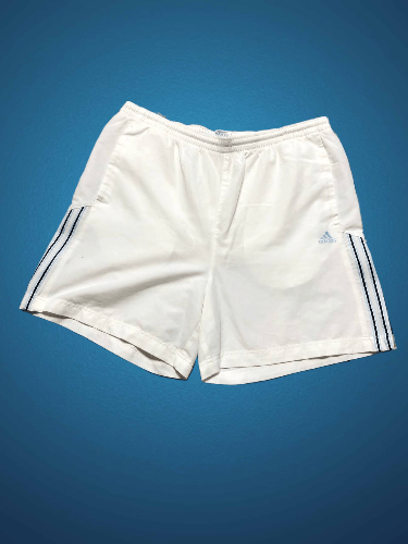 Adidas Vintage Adidas White Shorts Size XL Size US 38 / EU 54 - 1 Thumbnail